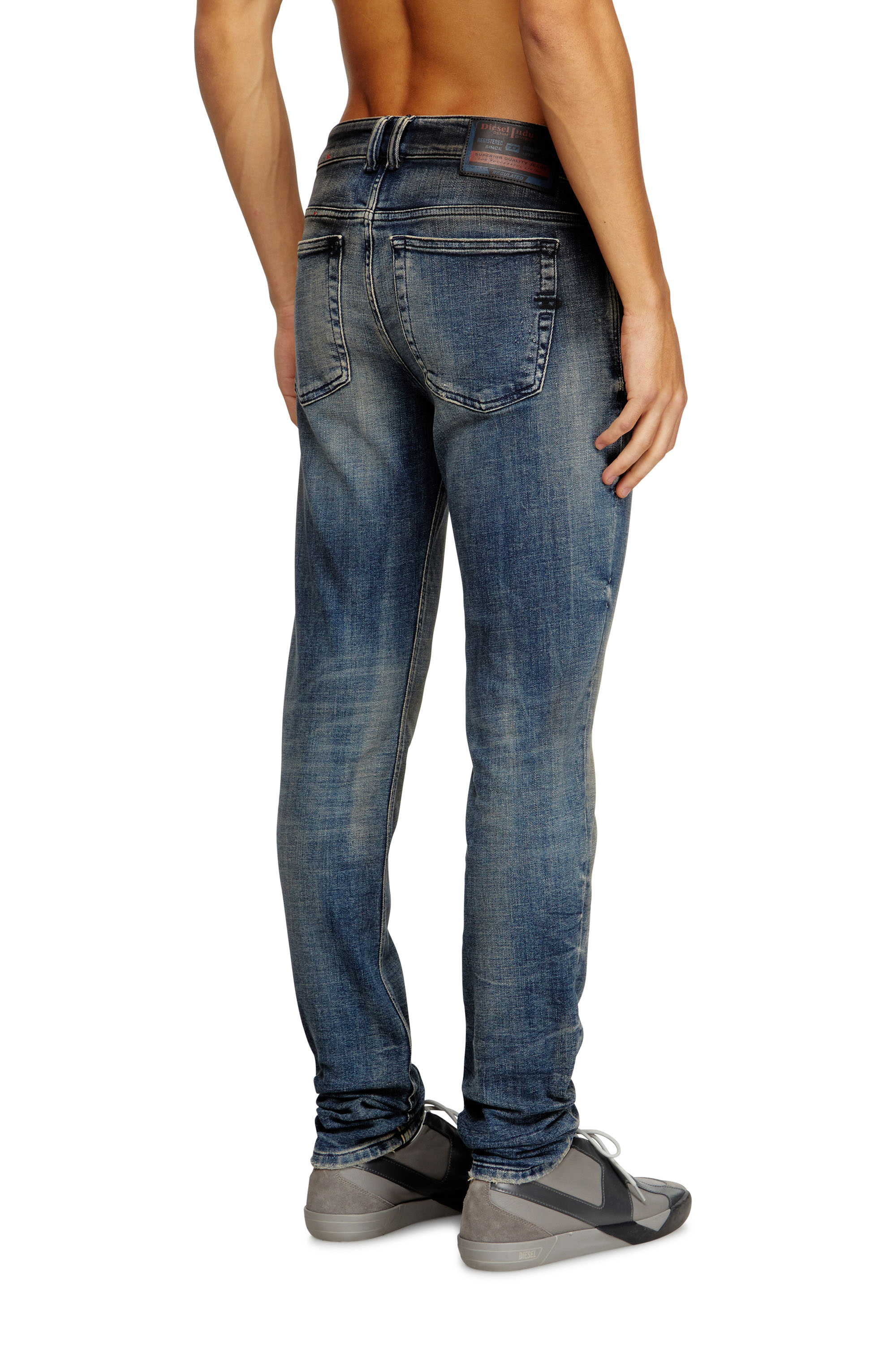 Diesel - Man's Skinny Jeans 1979 Sleenker 09N15, Medium blue - 4
