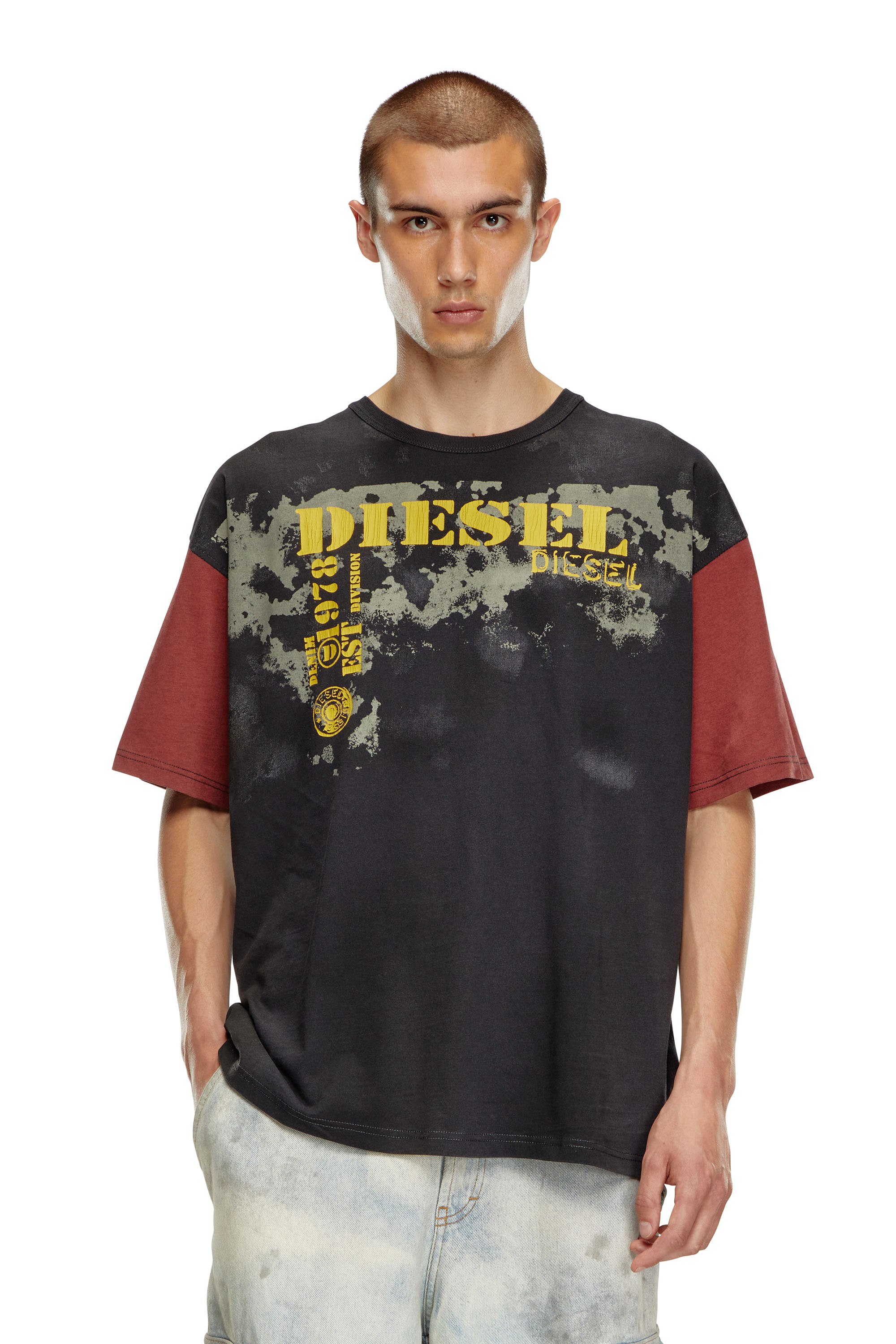 Diesel - T-BOXT-Q4, Black/Red - Image 1