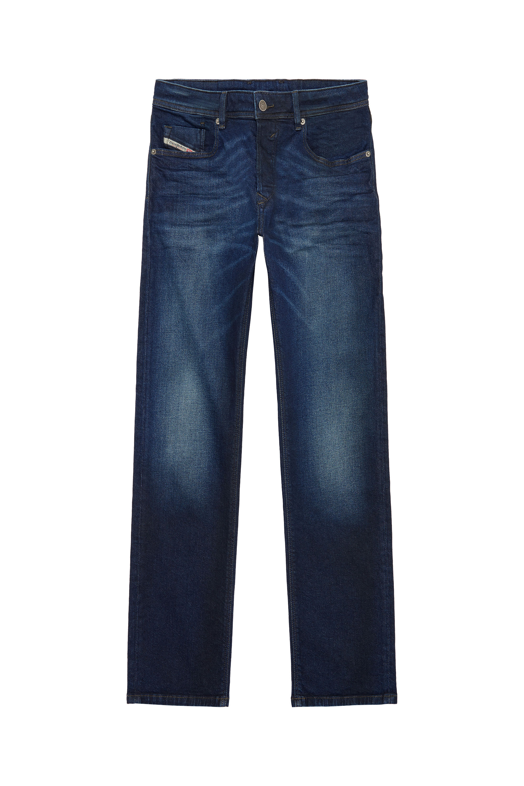 Diesel - Straight Jeans Waykee E814W, Man's Straight Jeans - Waykee in Medium blue - 2