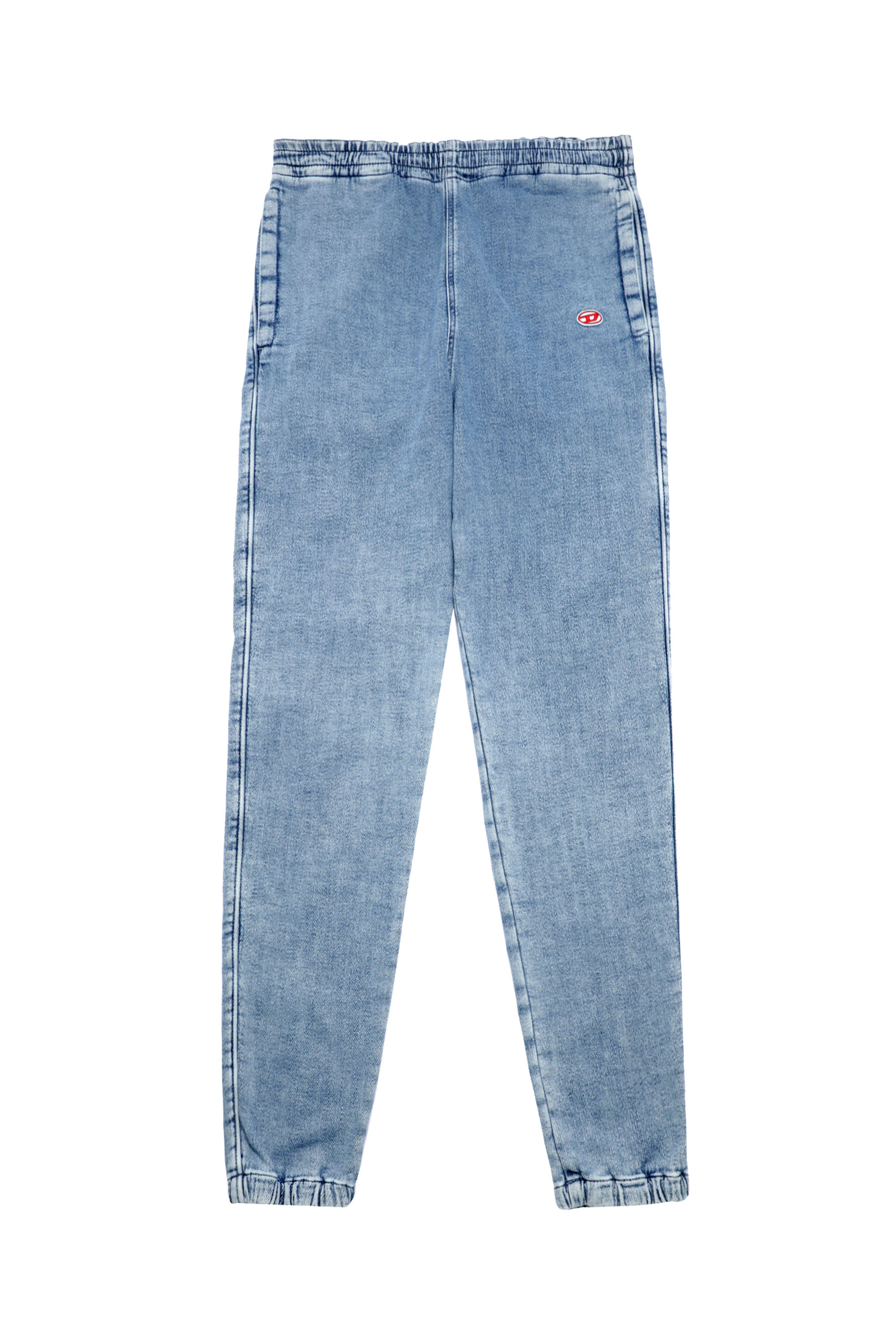 Diesel - Tapered D-Lab Track Denim 09D01, Light Blue - Image 6