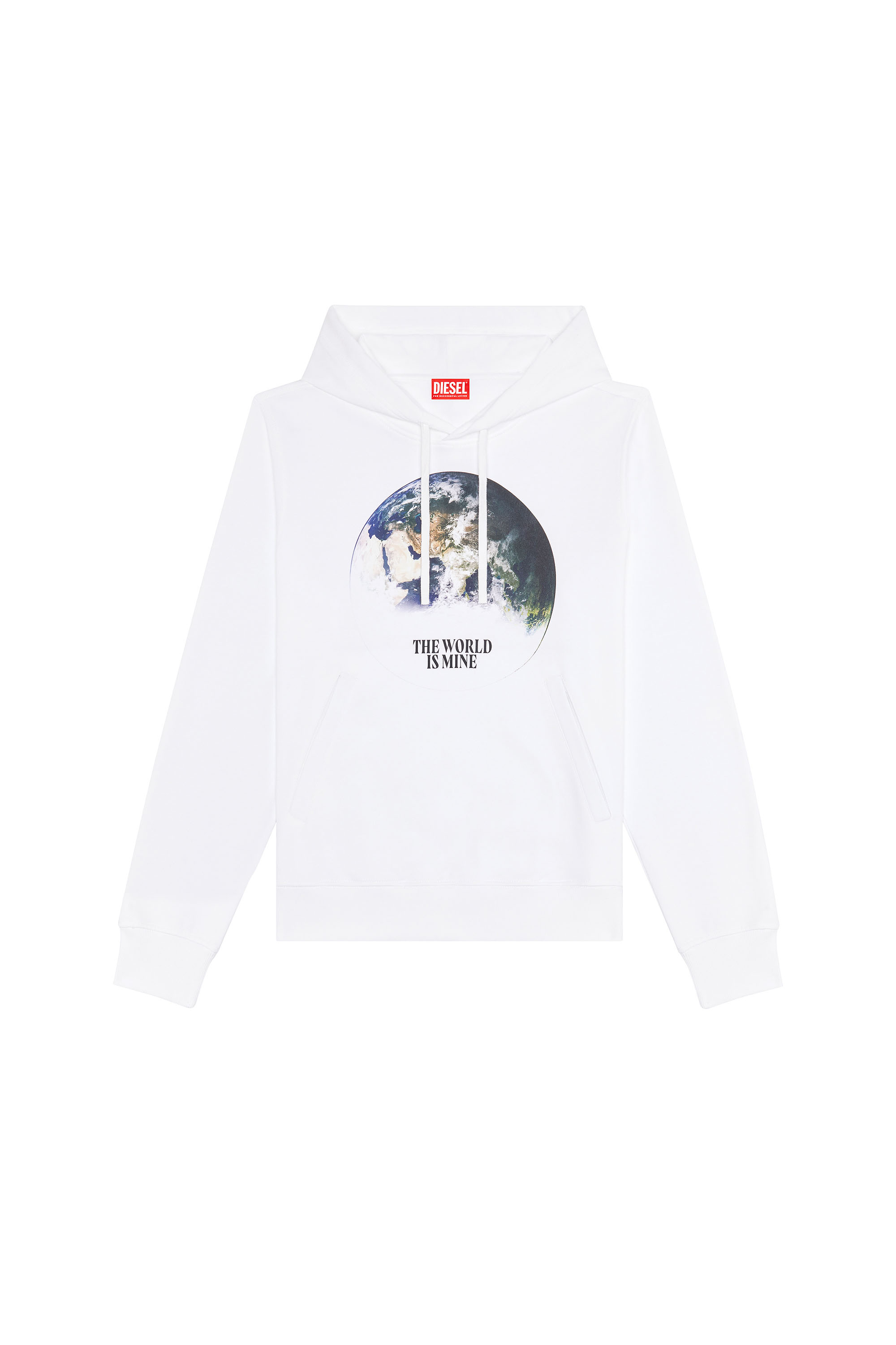Diesel - S-GINN-WELT-HOOD, White - Image 3