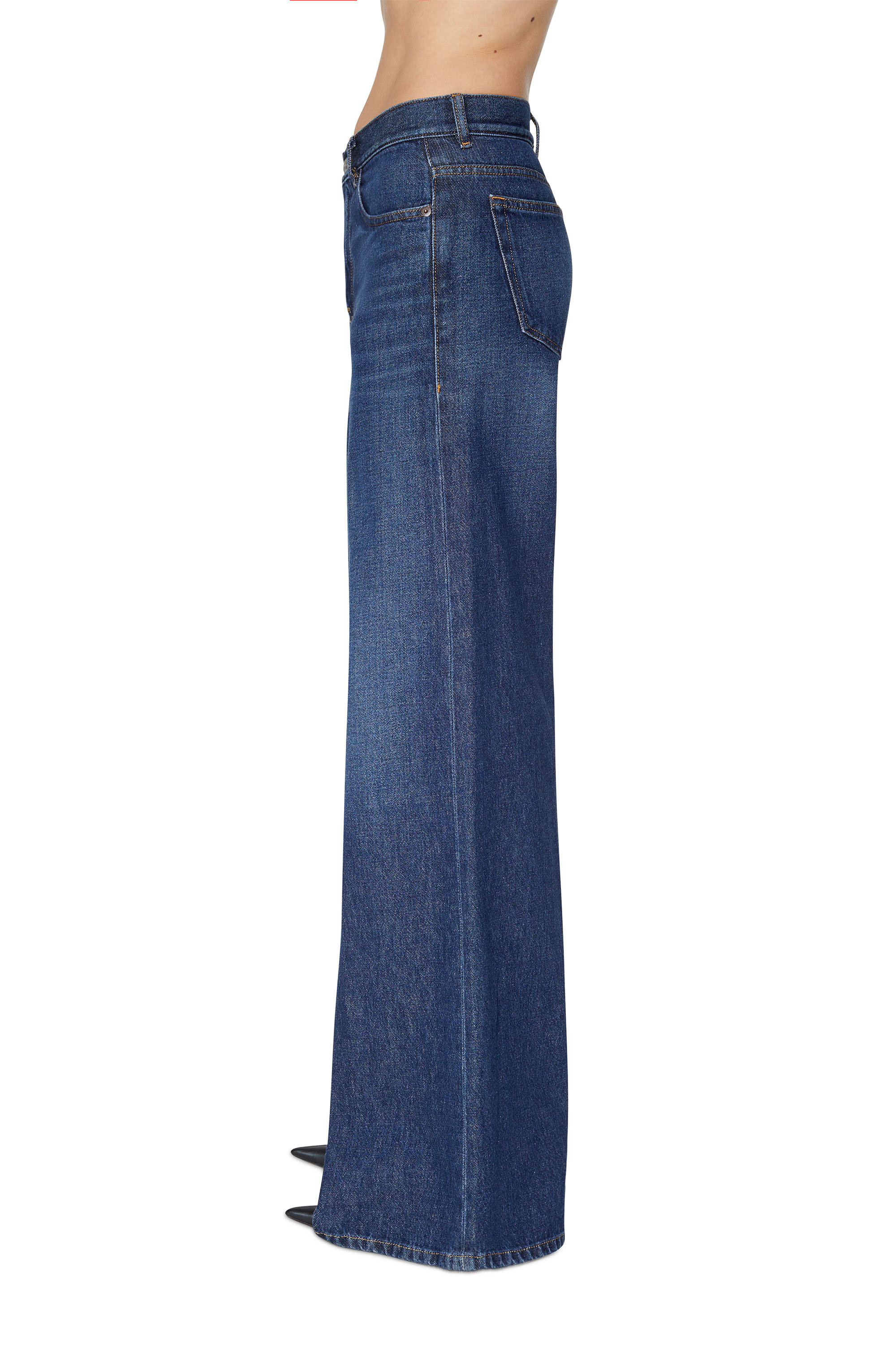 Diesel - Bootcut and Flare Jeans 1978 D-Akemi 09C03, Dark Blue - Image 4