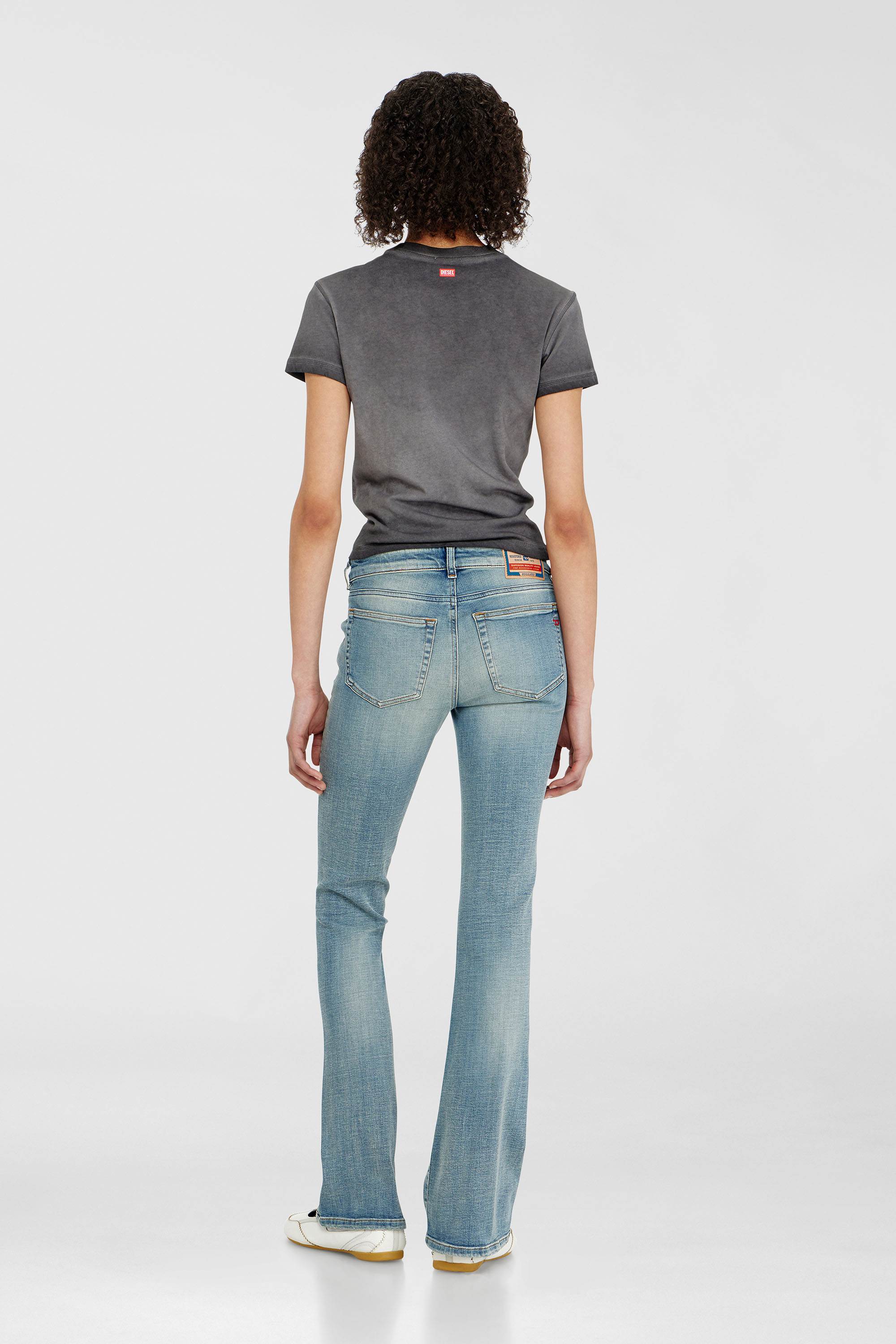 Diesel - Woman's Bootcut Jeans 1969 D-Ebbey 09P42, Light Blue - 3