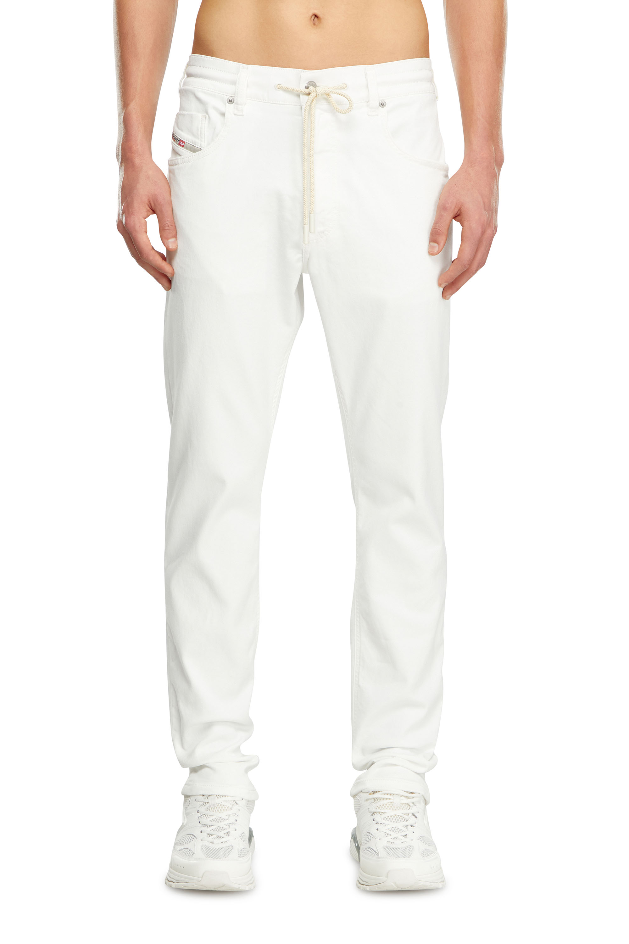 Diesel - Tapered 2030 D-Krooley Joggjeans® 068HX, White - Image 1