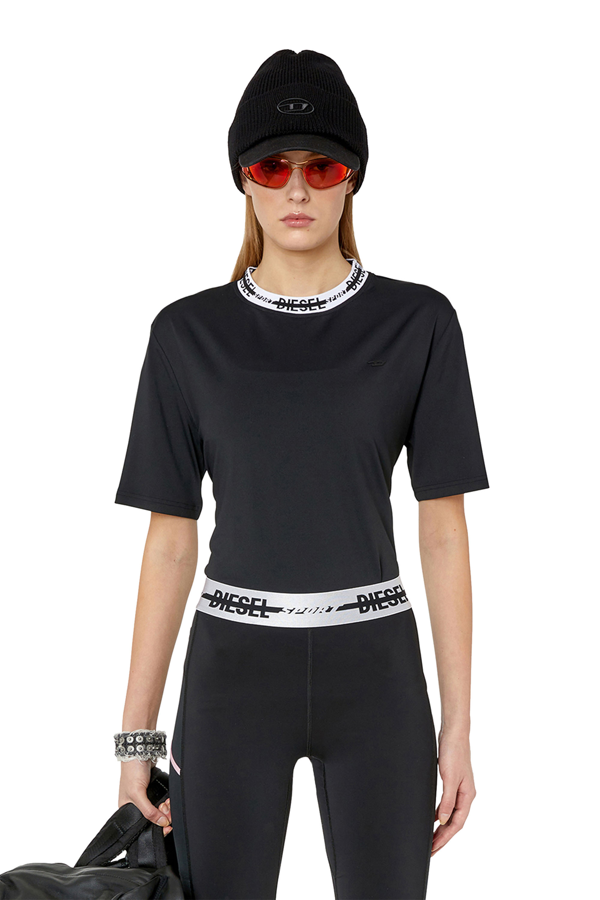 Diesel - AWTEE-PIPER-A-WT38, Black - Image 1