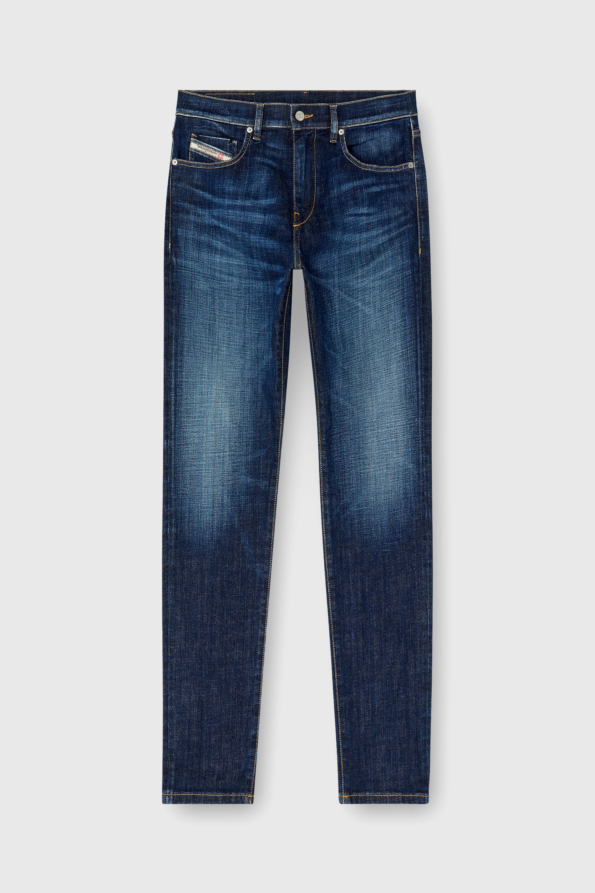Diesel - Man's Slim Jeans 2019 D-Strukt 09L61, Medium blue - 2