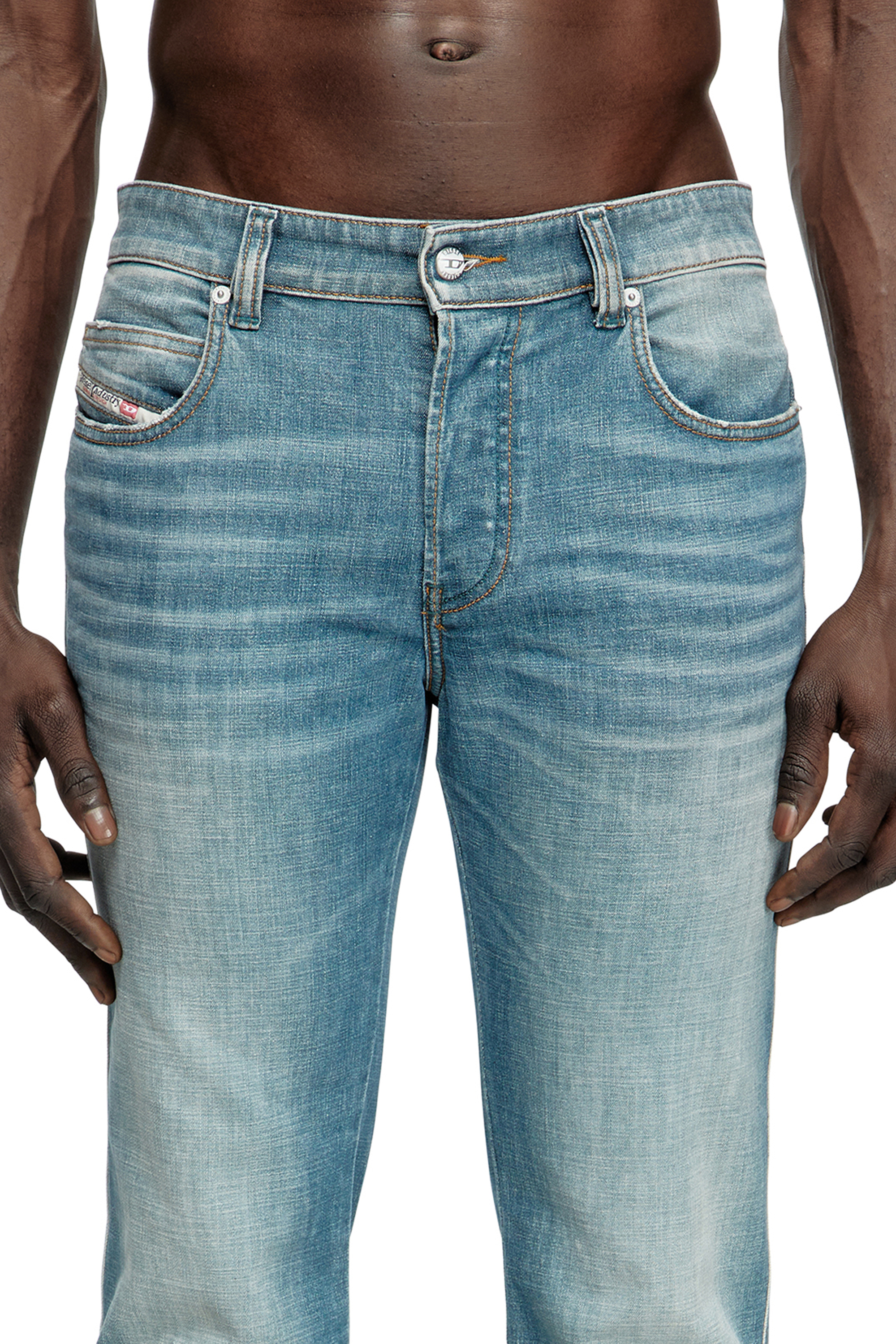 Slim Jeans 1993 D-Vyl 09M58, Medium blue Diesel - Man's Slim Jeans 1993 D-Vyl 09M58, Medium blue - 5