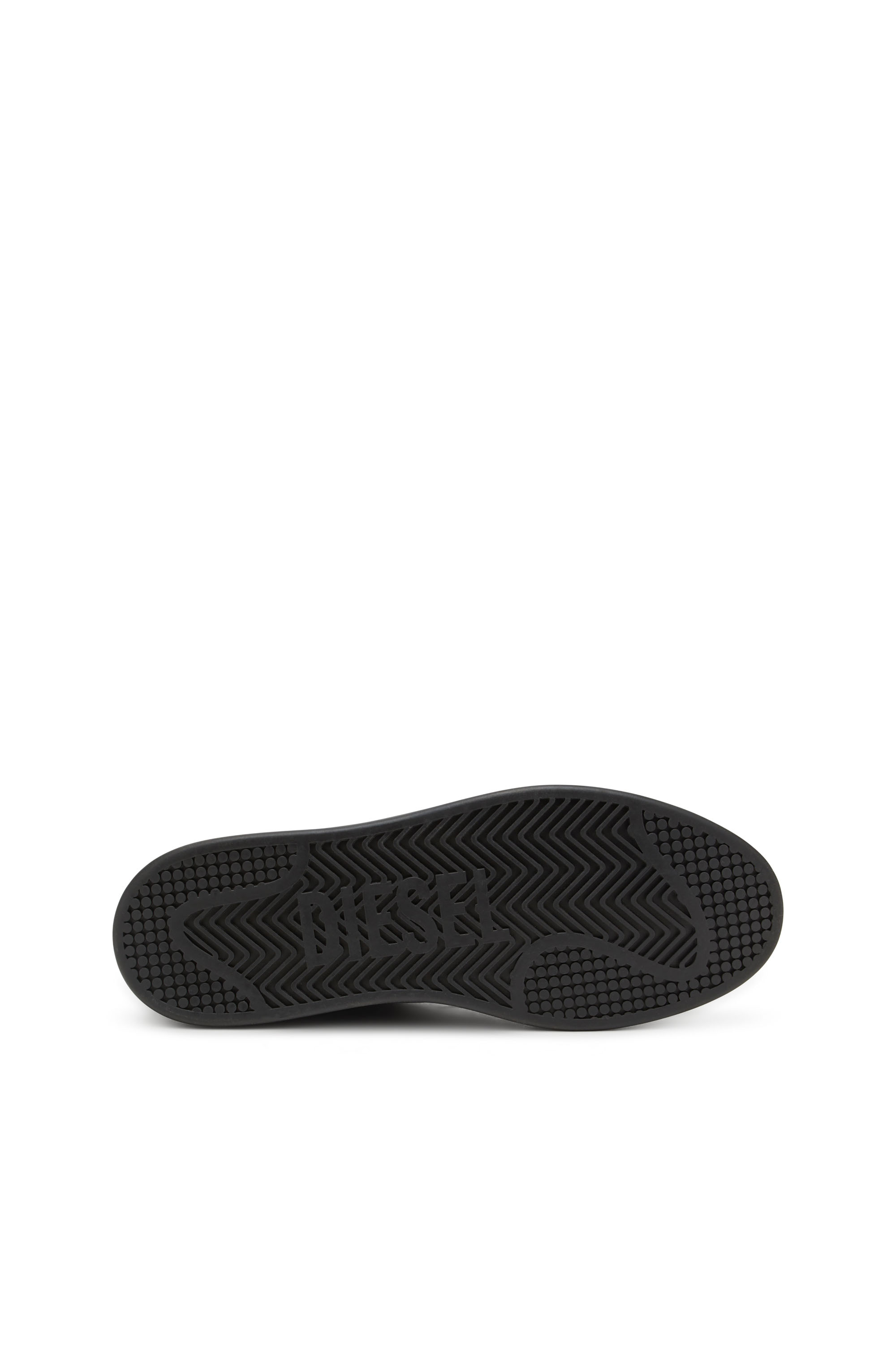 S-DAKOTA LOW, Black Diesel - S-DAKOTA LOW, Man's S-Dakota-Leather sneakers with perforated logo in Black - 4