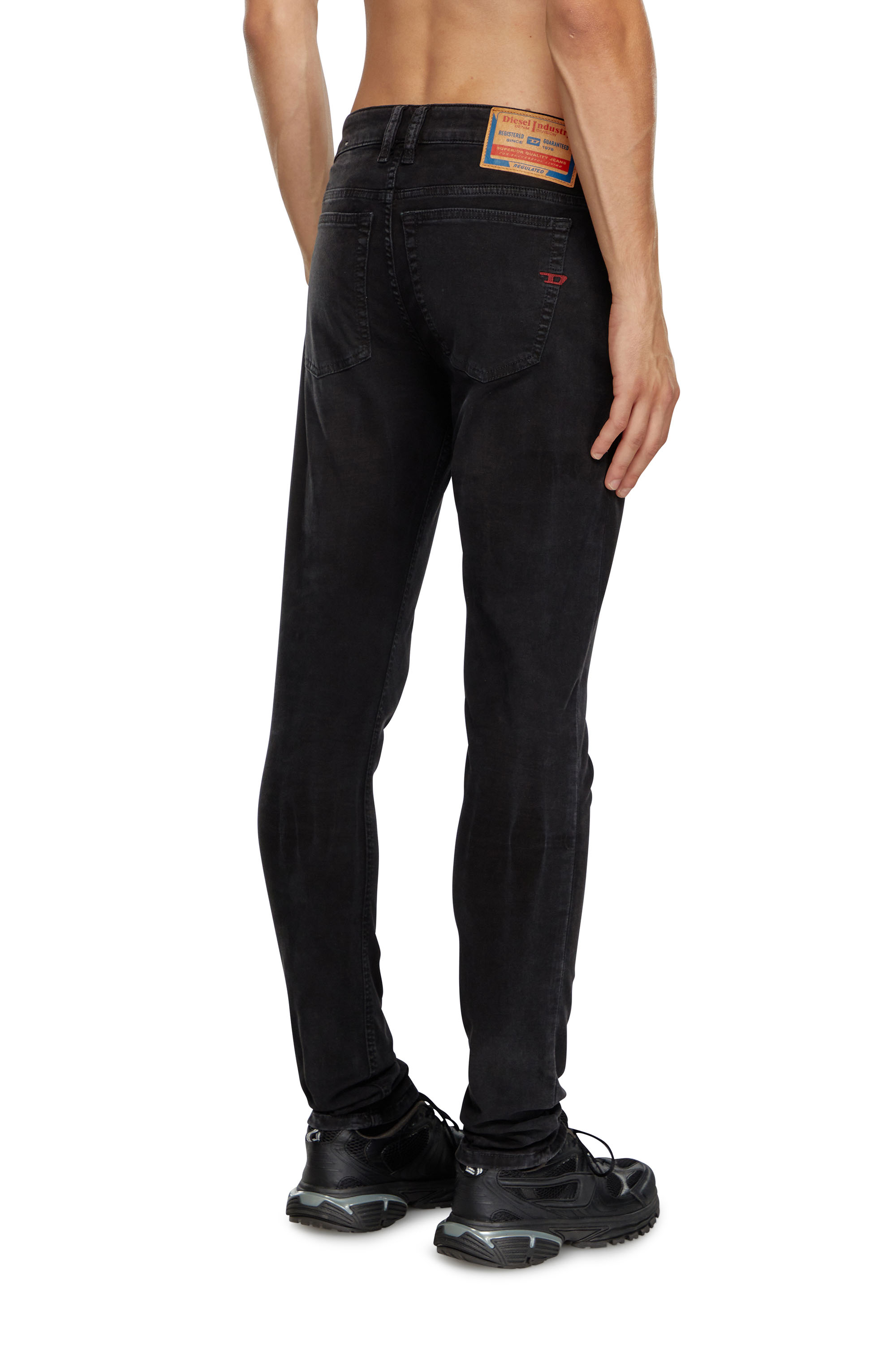 Diesel - Man's Skinny Jeans 1979 Sleenker 0ENAK, Black - 4