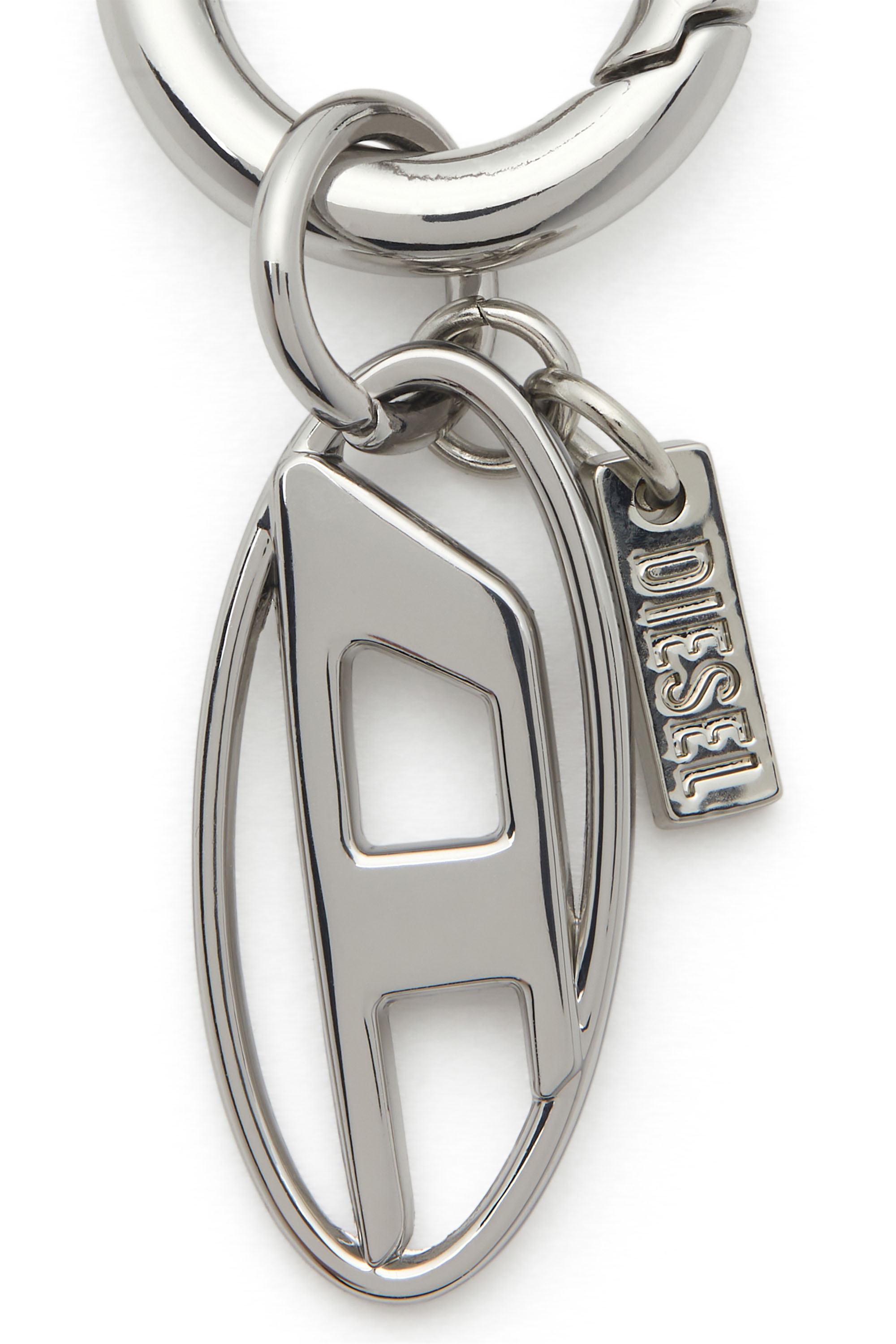 Diesel - CHARM-OVAL D, Unisex's Charm with Oval D charm in Silver - 2