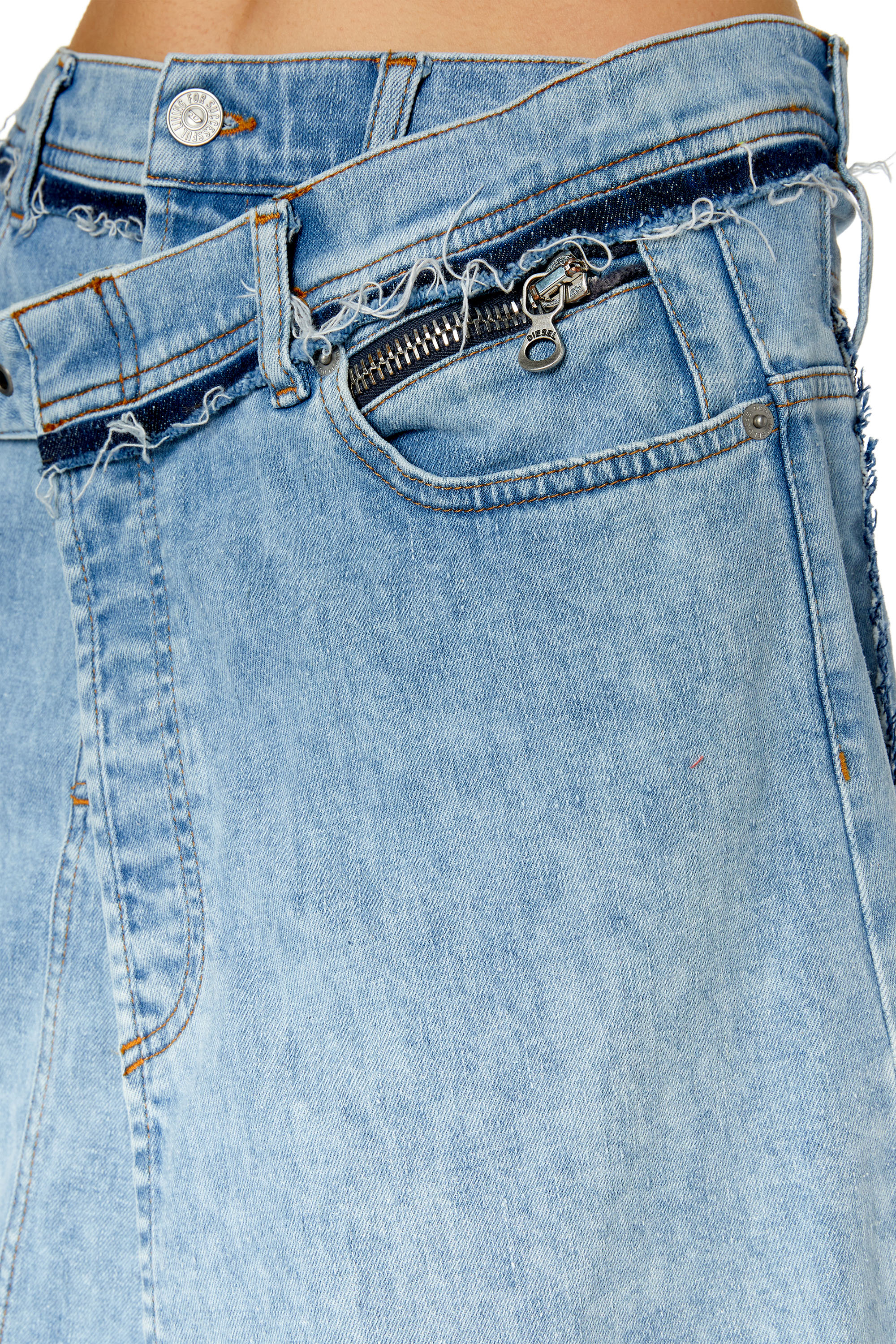 Diesel - DE-PENDENCE-MID, Light Blue - Image 4