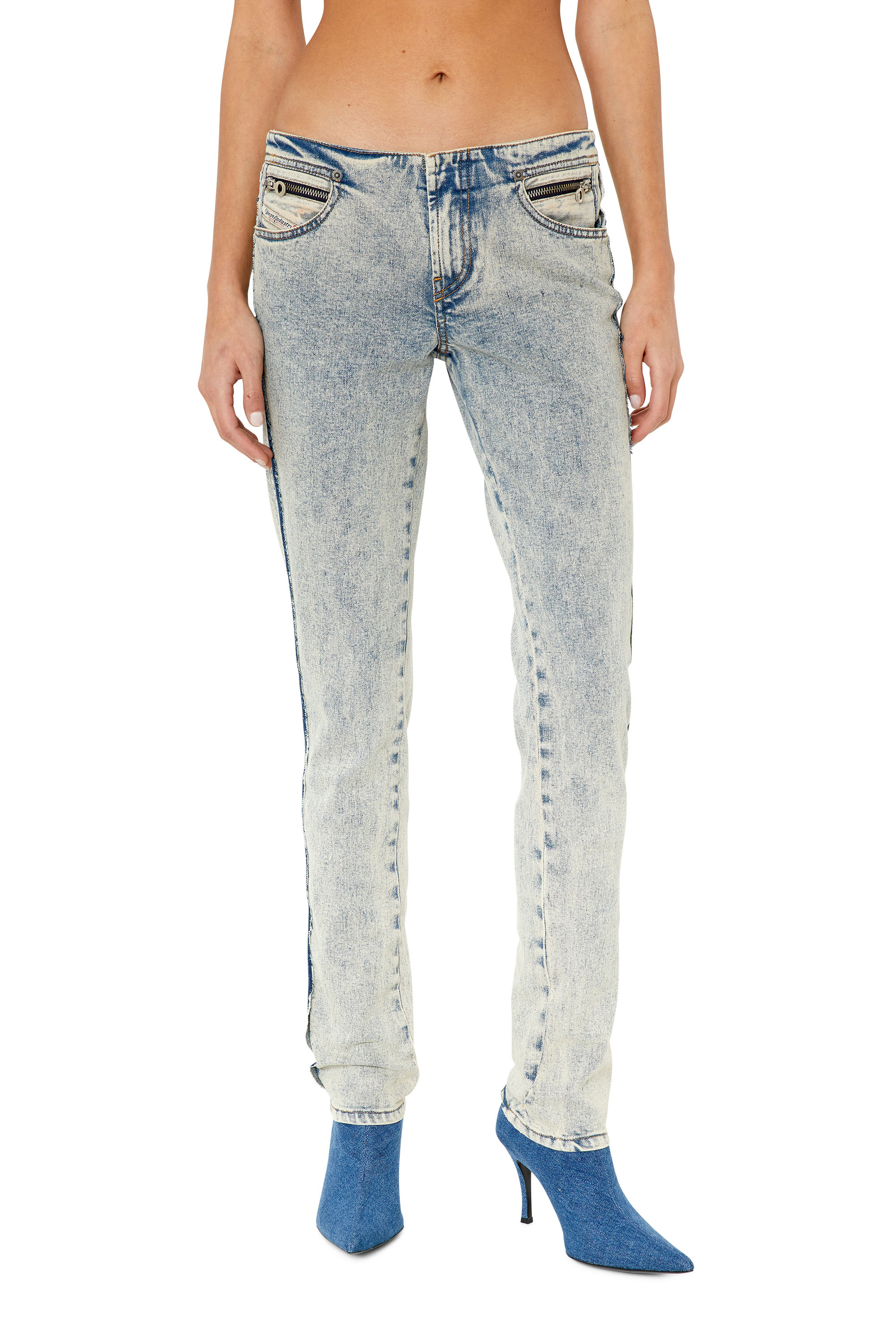 Diesel - Skinny Jeans D-Tail 09F12, Medium blue - Image 2