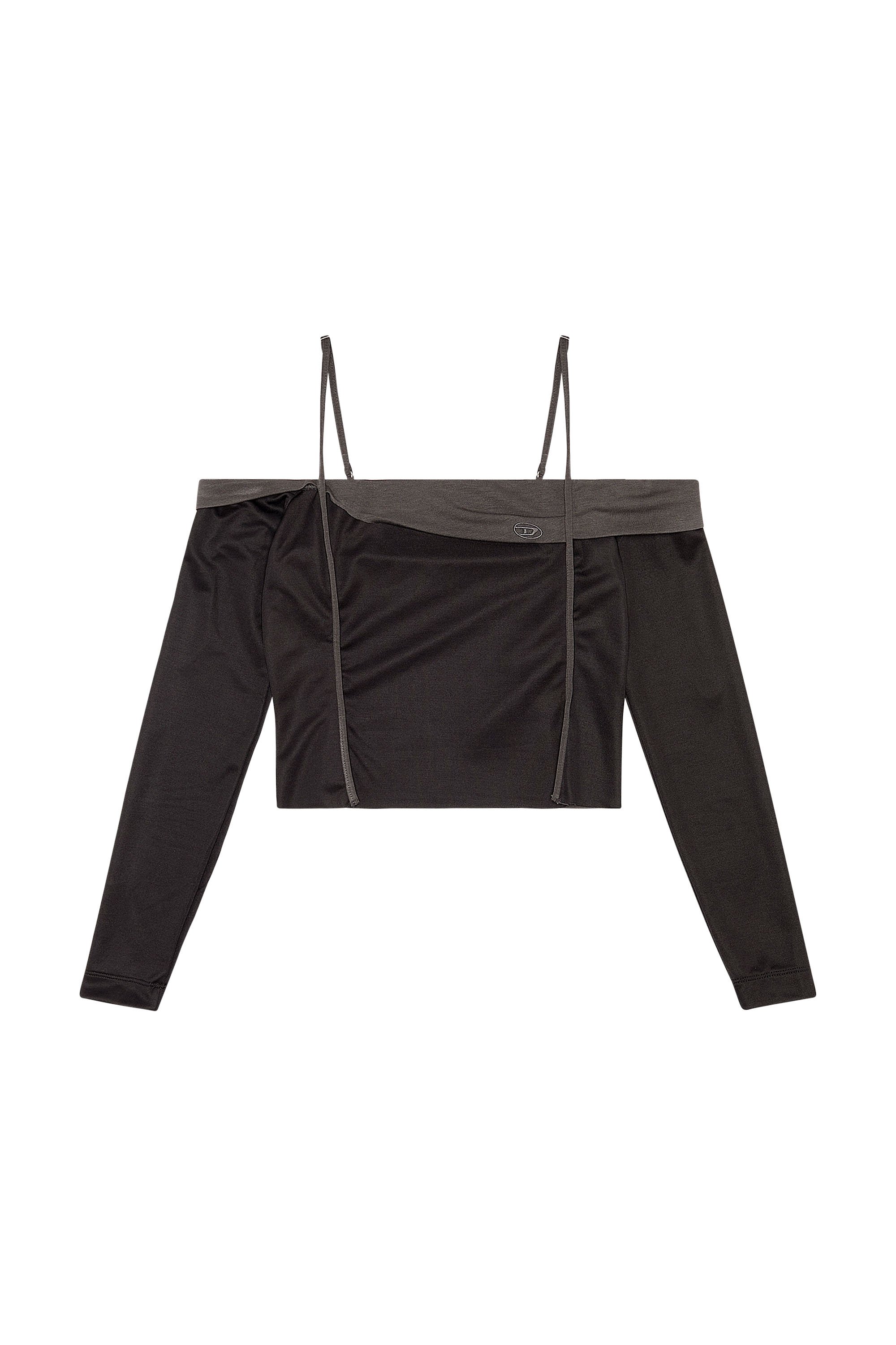 Diesel - T-DRAPER, Black - Image 4
