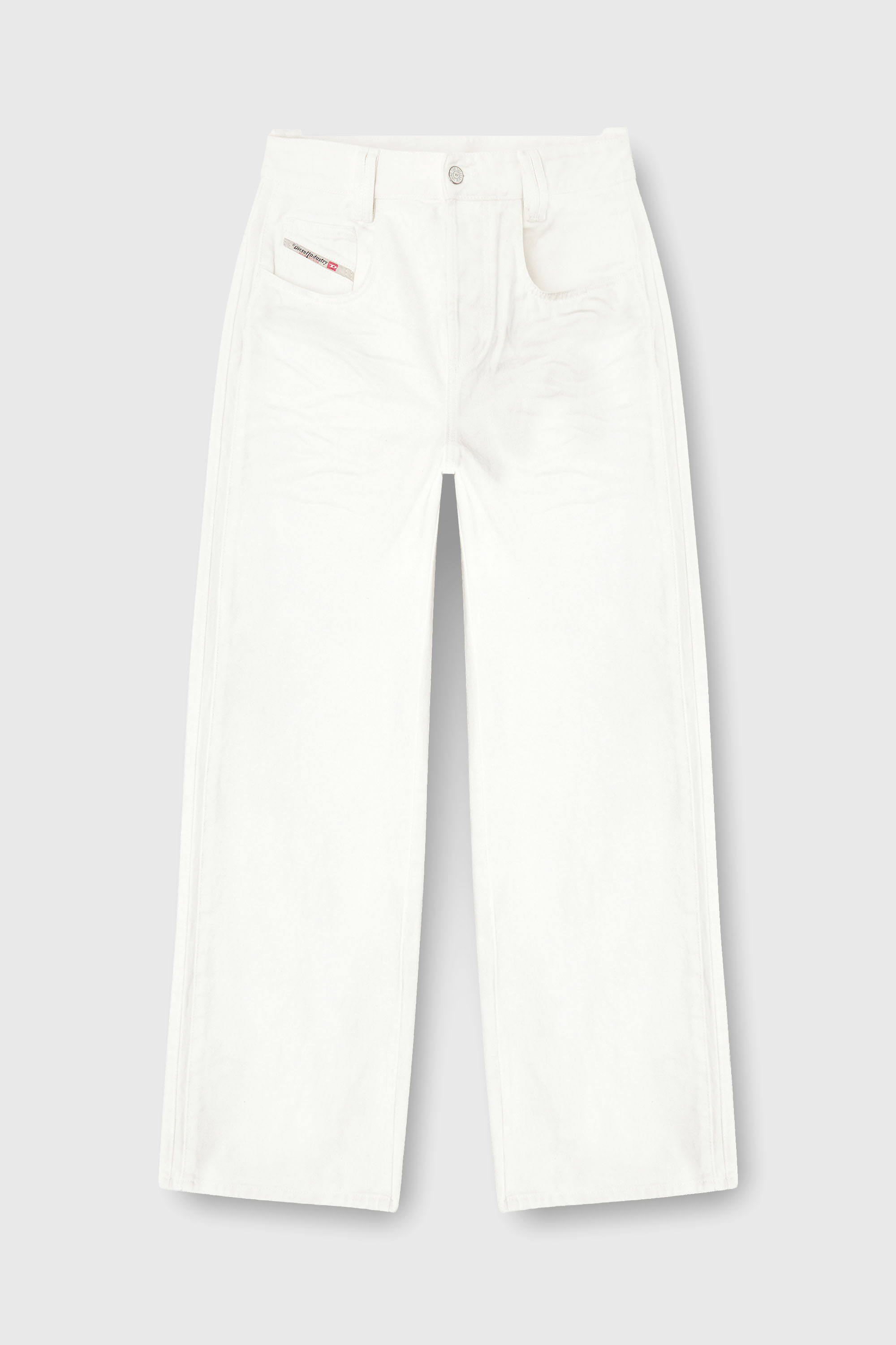 Diesel - Unisex's Relaxed Jeans 1982 D-Hakou 007GG, White - 8