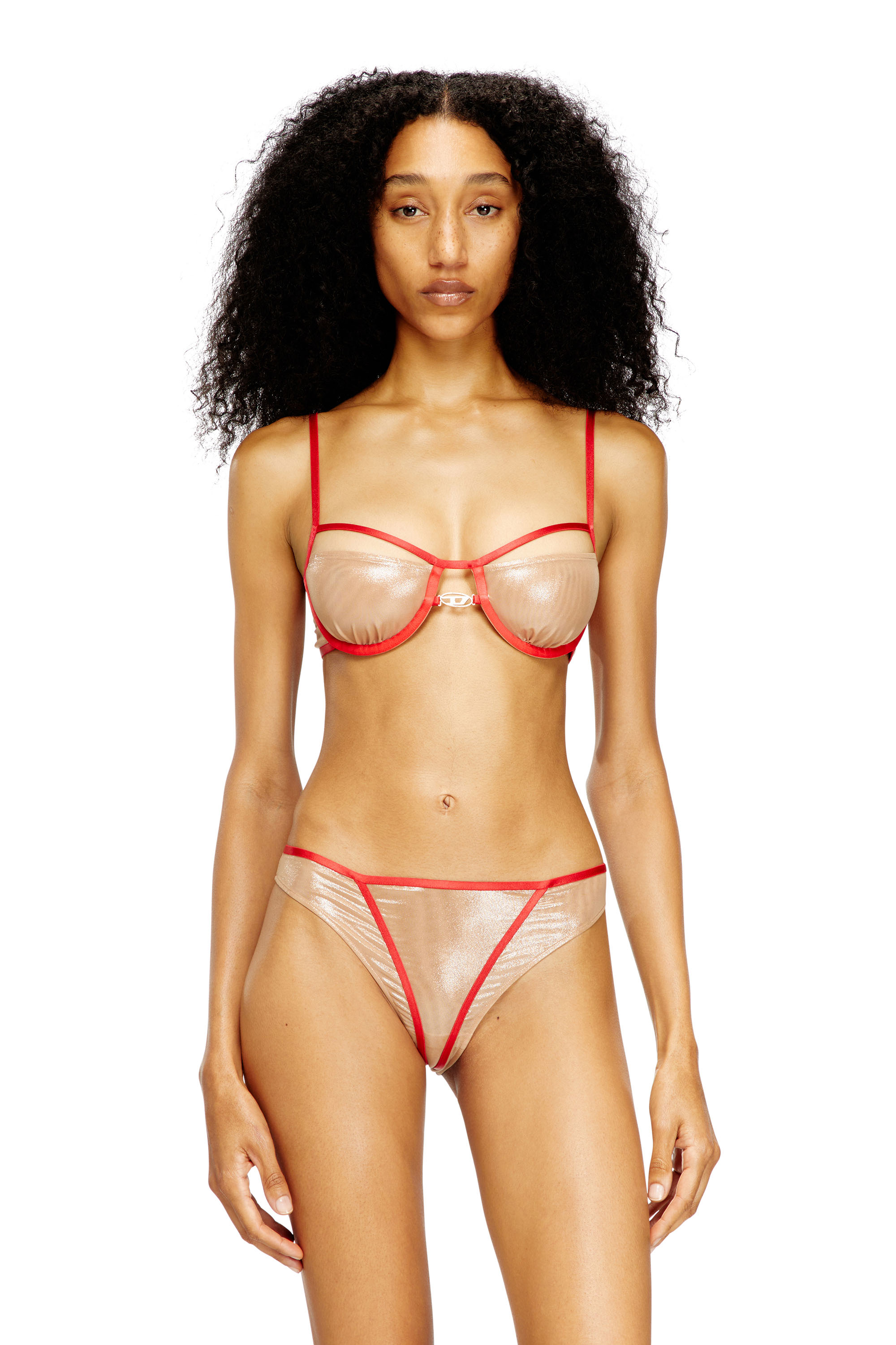 Diesel - CINDY-GFT, Woman's Underwire bra with contrasting trims in null - 1