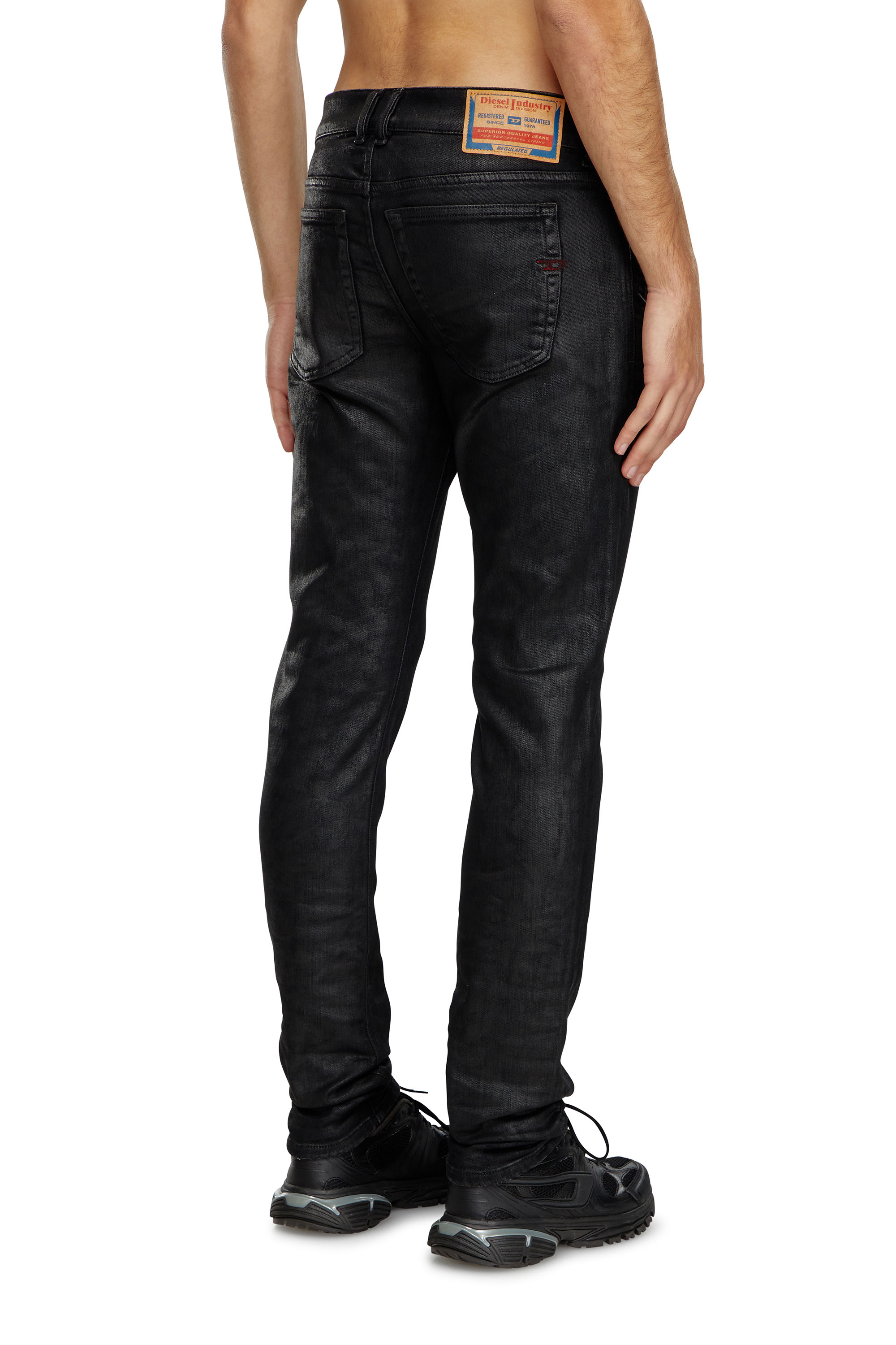 Diesel - Man's Skinny Jeans 1979 Sleenker 09J30, Black/Dark grey - 4