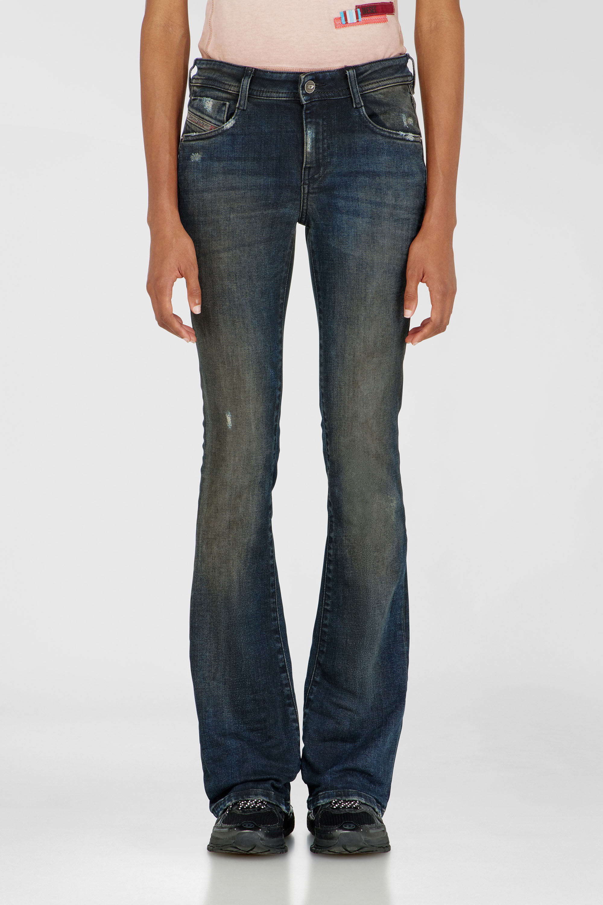 Diesel - Woman's Bootcut Jeans 1969 D-Ebbey 09P69, Dark Blue - 1