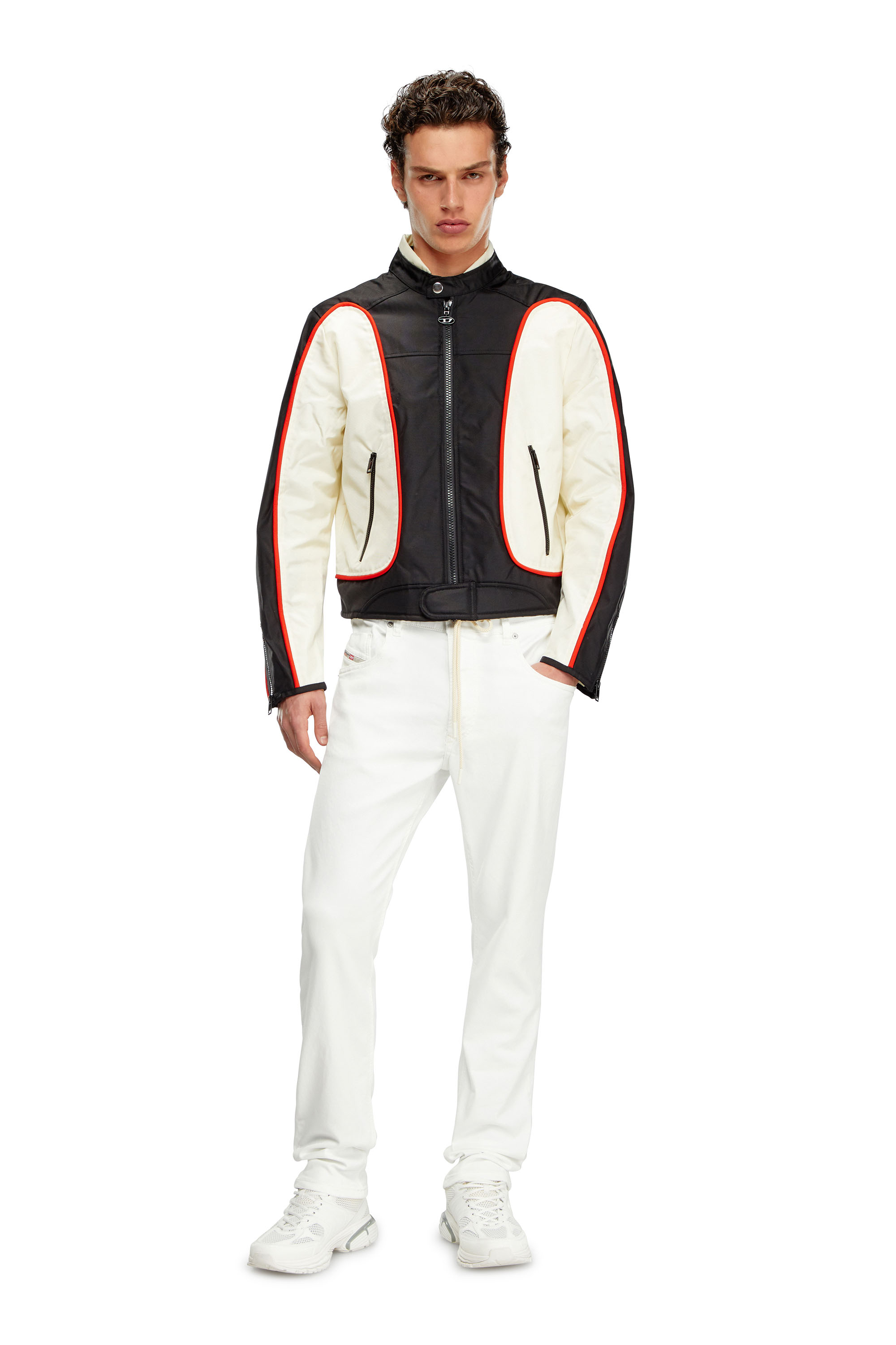 Regular 2032 D-Krooley Joggjeans® 068HX, White Diesel - Man's Regular 2032 D-Krooley Joggjeans® 068HX, White - 1