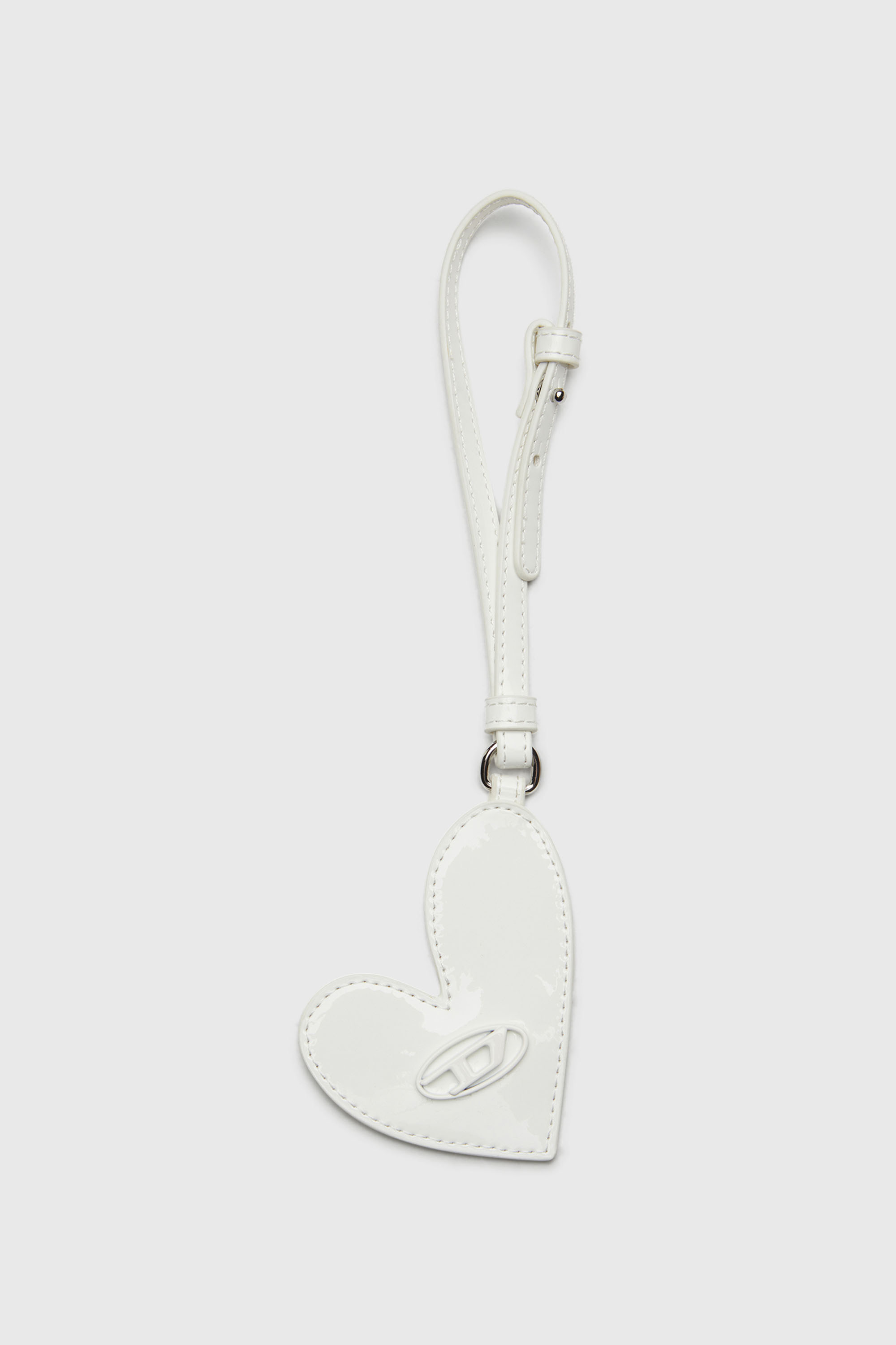 Diesel - PLAY MIRROR, Woman's Mirror charm with glossy finish in White - 1
