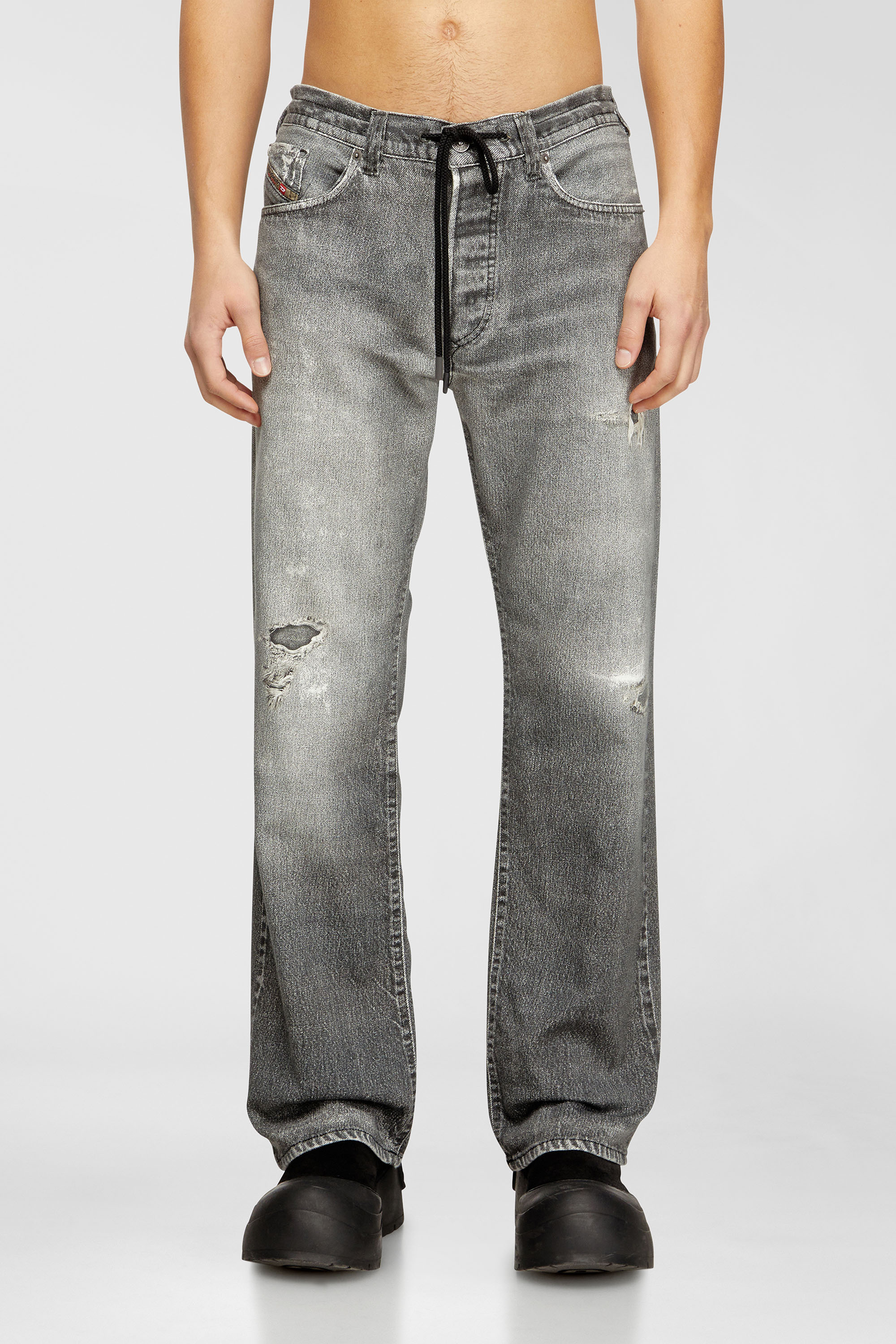 Diesel - Man's Relaxed 2080 D-Reel Joggjeans&reg; 068US, Grey - 2