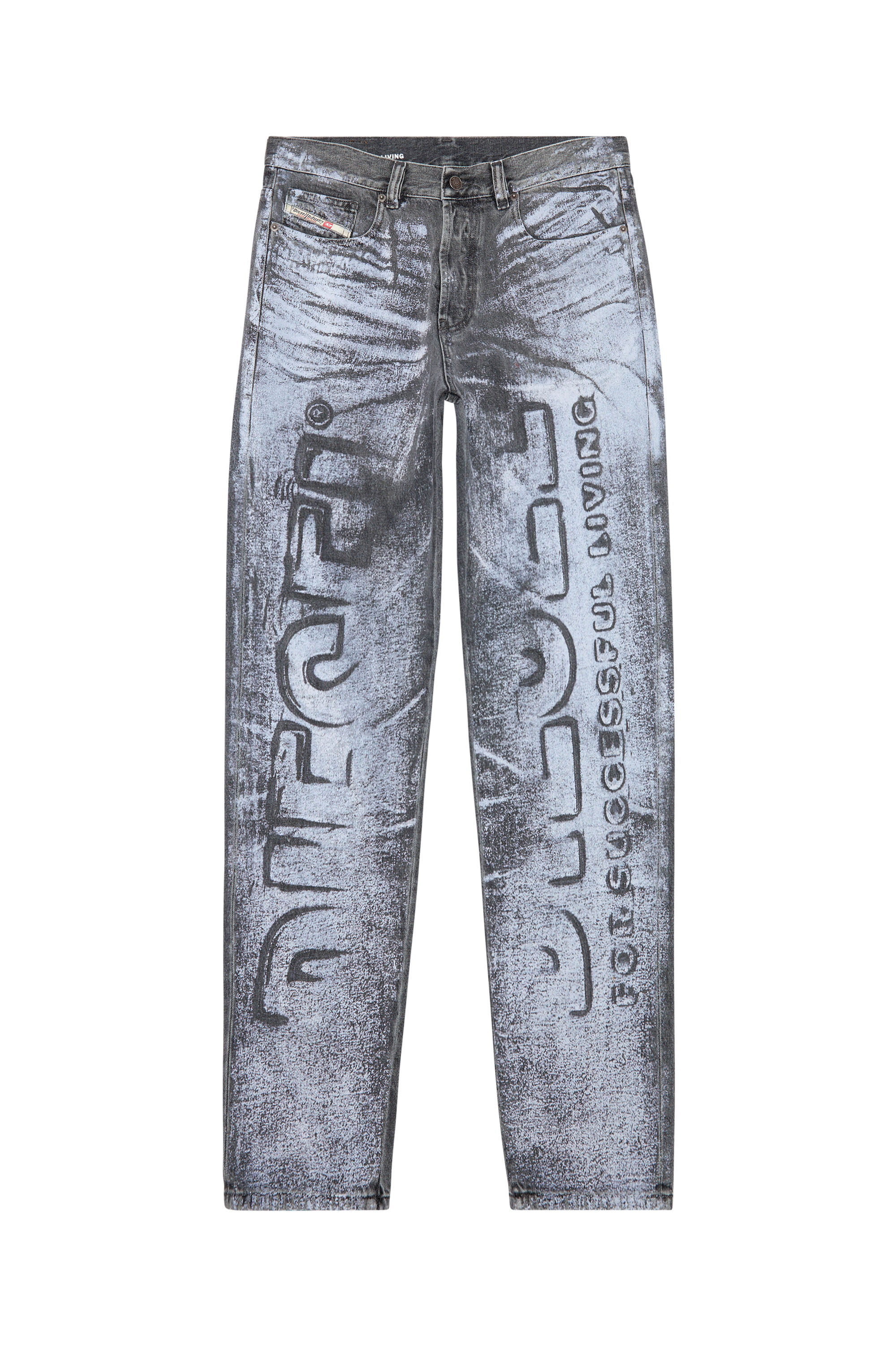 Diesel - Straight Jeans 2010 D-Macs 007T5, Grey - Image 6