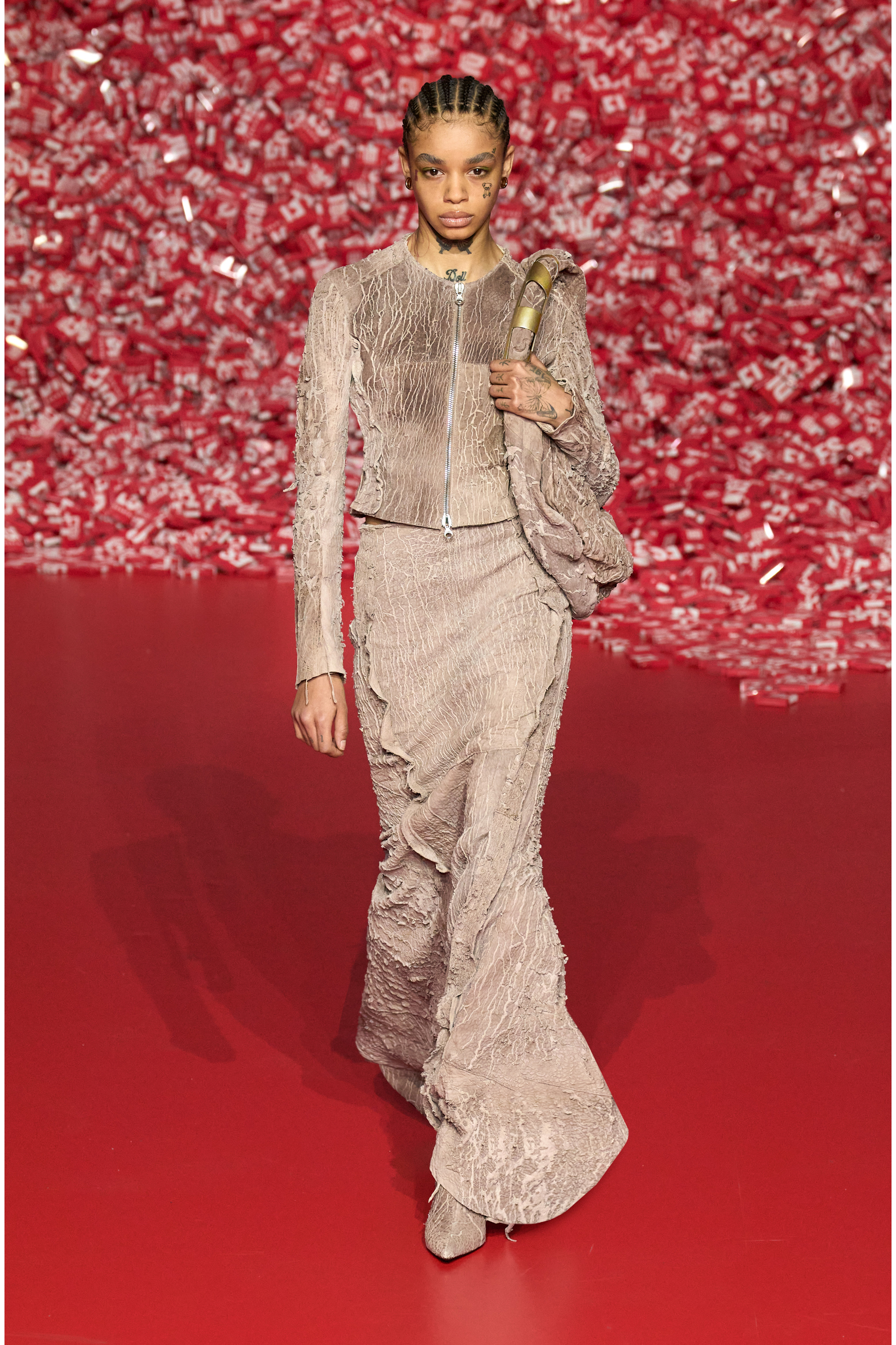 Diesel - L-CRACKJACKET, Lilac - Image 6