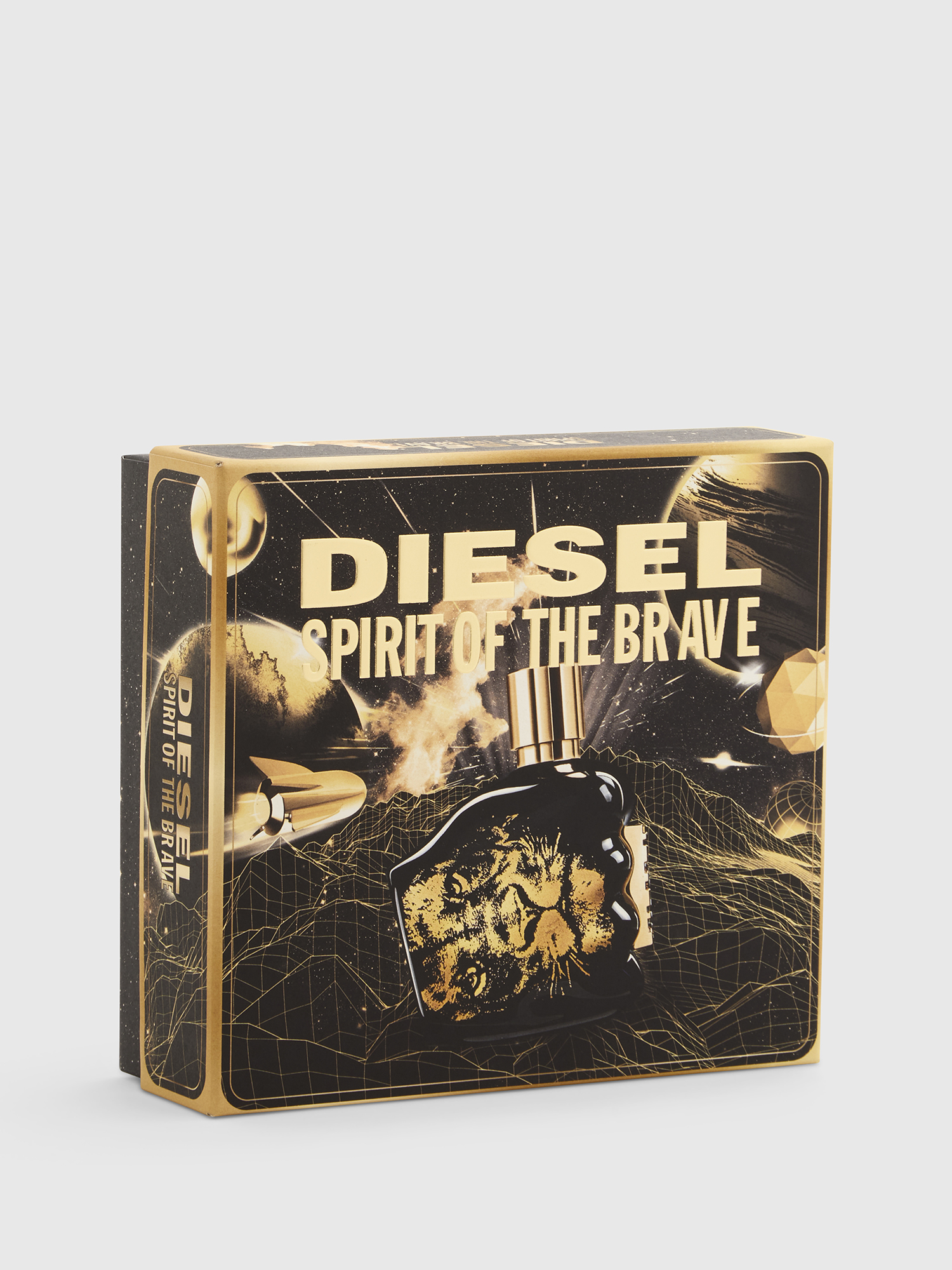 Diesel - SPIRIT OF THE BRAVE 35ML GIFT SET, Man's SPIRIT OF THE BRAVE Gift set in Black/Gold - 3