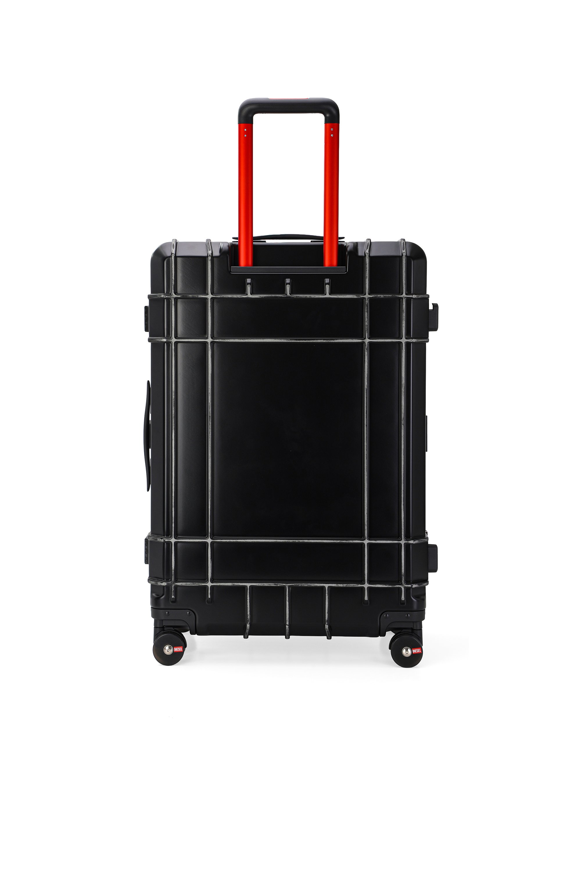 Diesel - DIESEL PC STRONG IMAGE TROLLEY- DSL003, Unisex's Rugged suitcase size L in Black - 3
