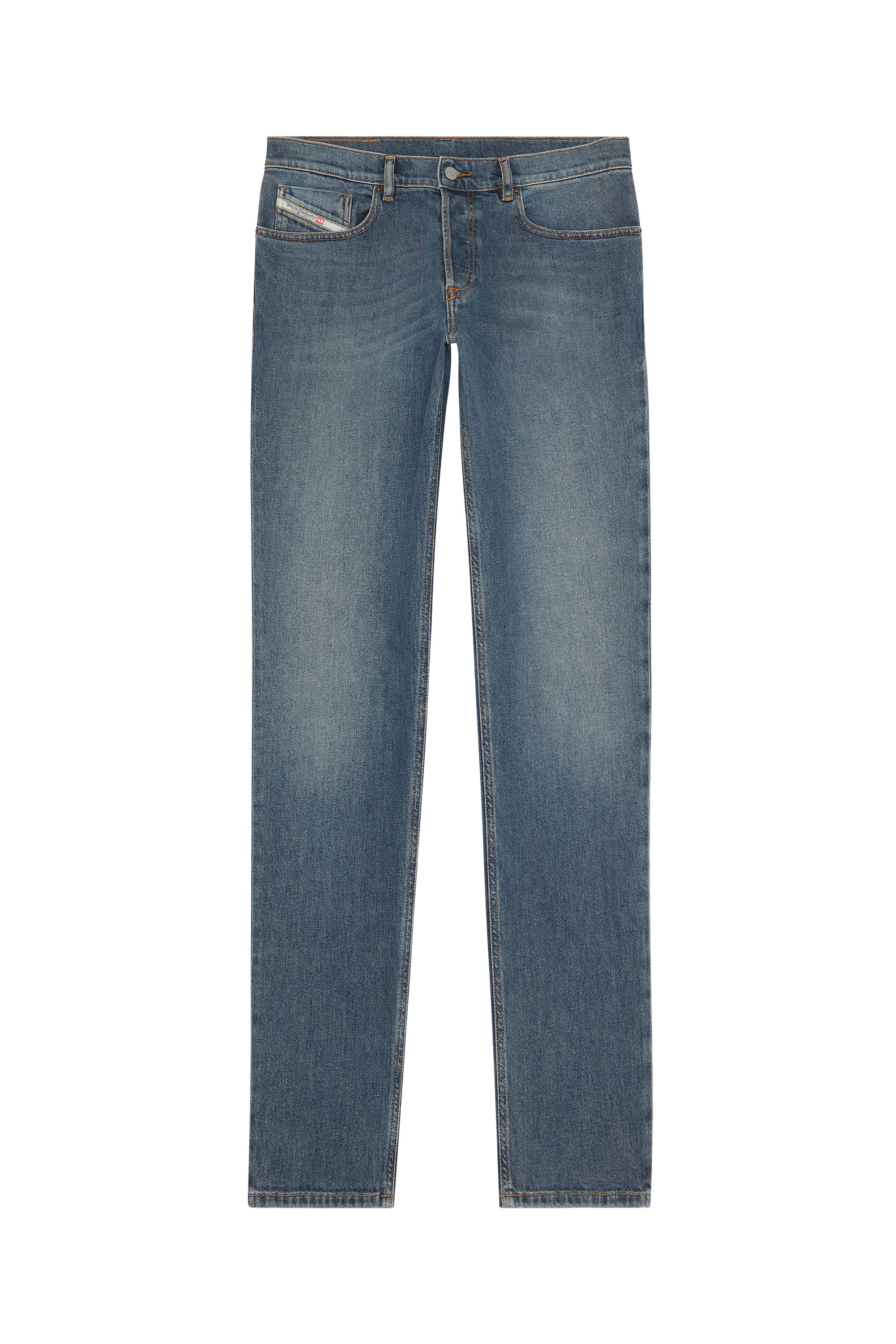 Diesel - Tapered Jeans 2023 D-Finitive 09F74, Medium blue - Image 5