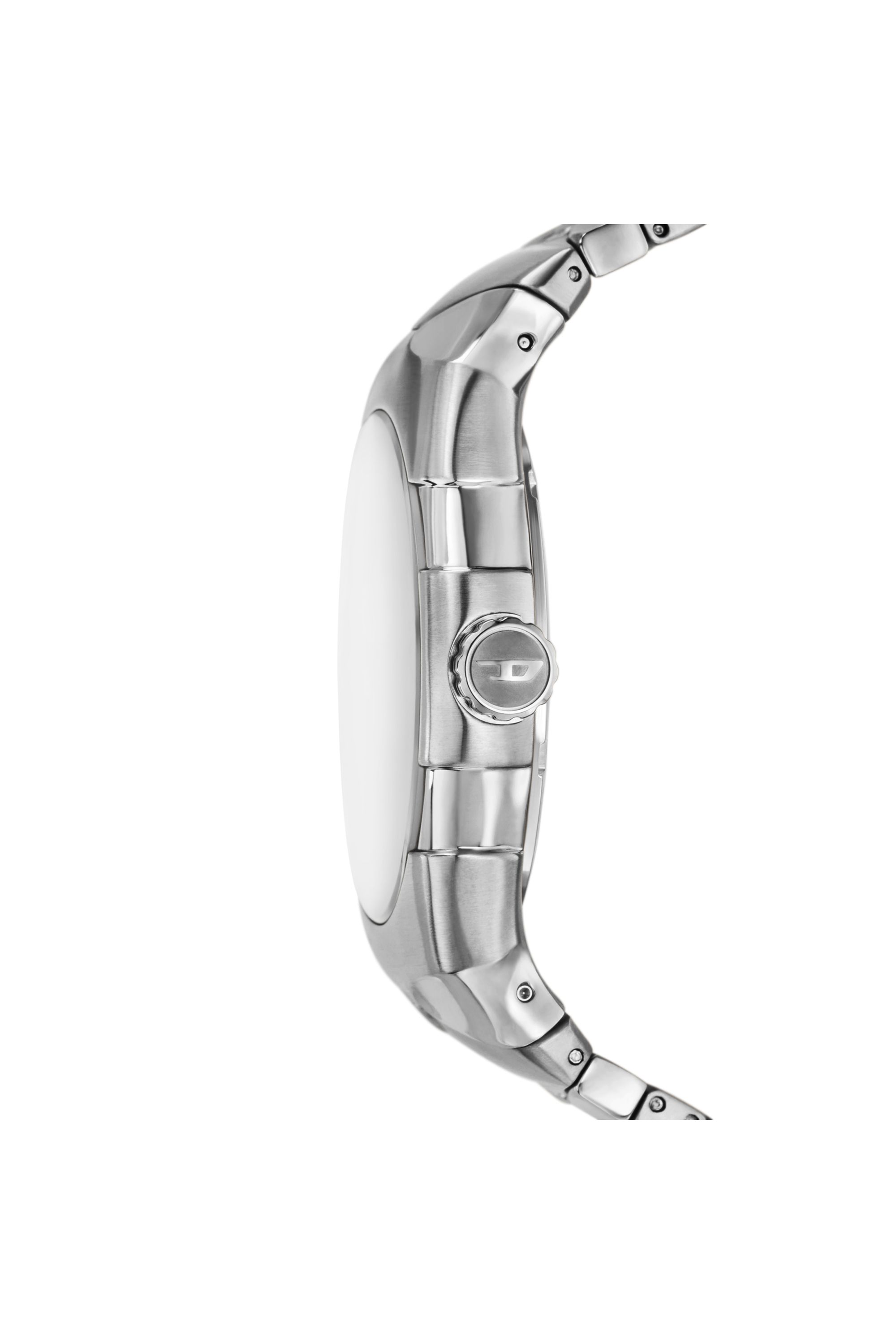 Diesel - DZ2224 WATCH, Man's D-Sruptor Three-Hand Stainless Steel Watch in Silver - 3