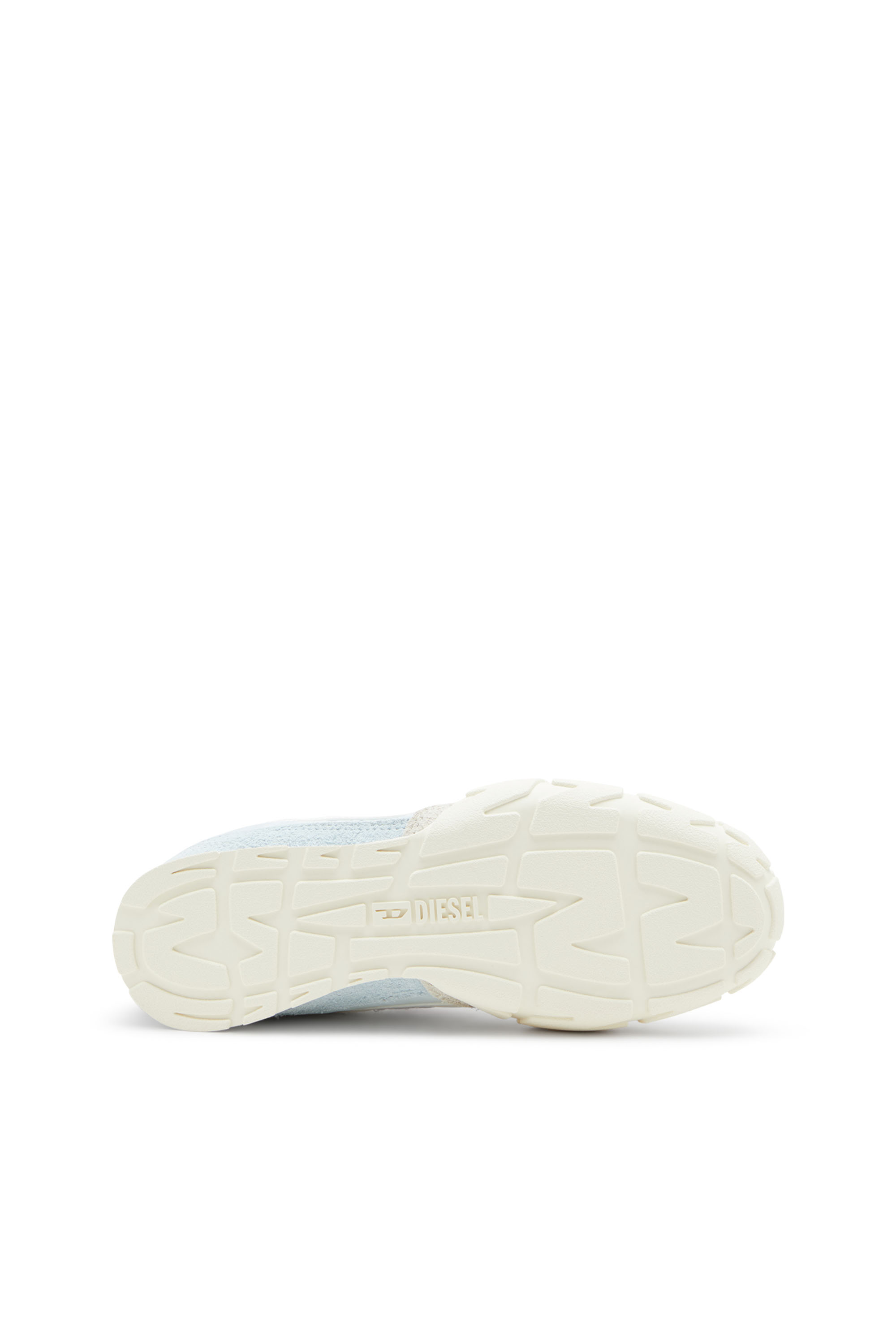 Diesel - S-PAGODHA LOW W, Woman's S-Pagodha-Sneakers in leather, suede and ripstop in Light Blue - 5