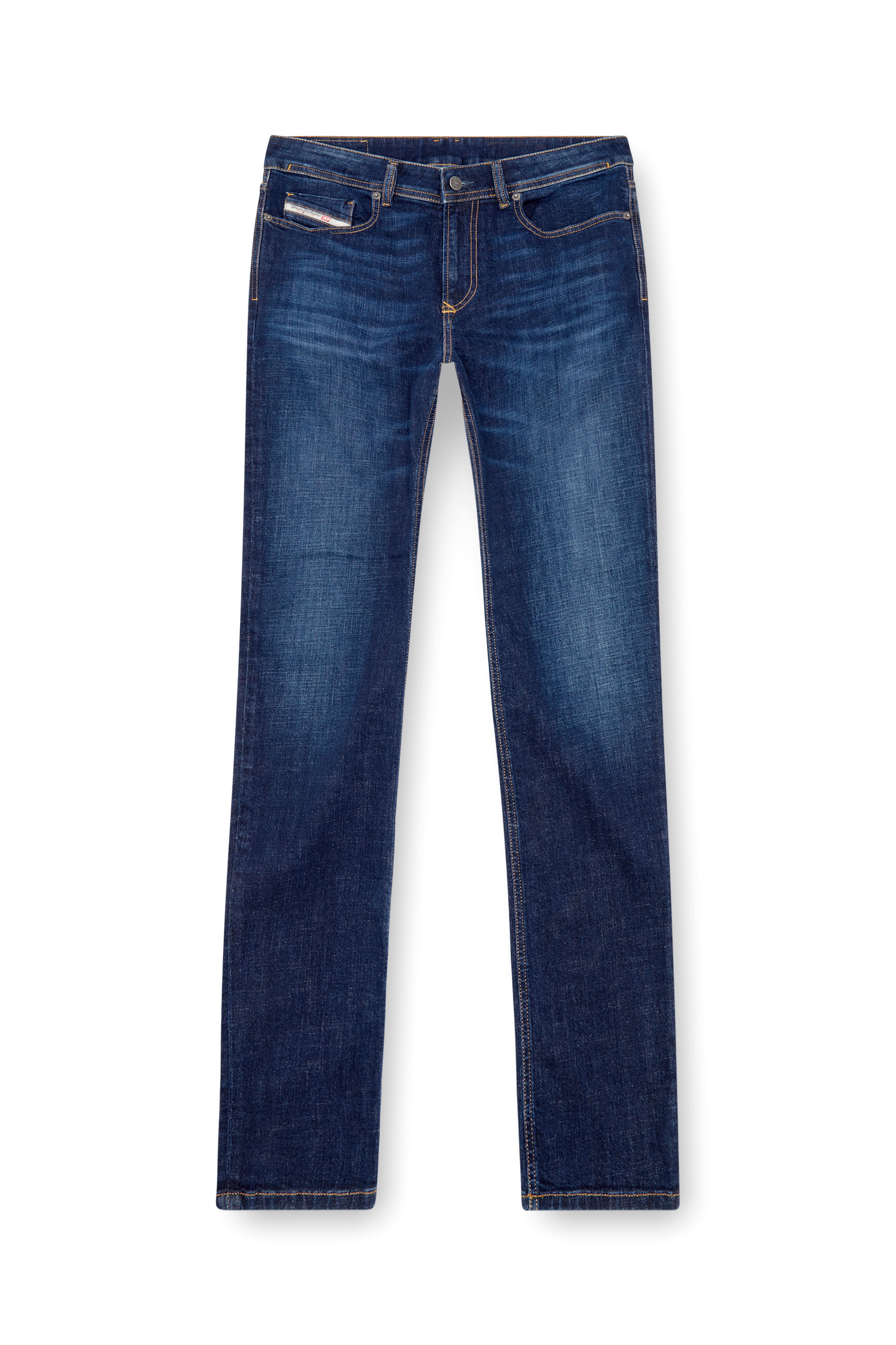 Skinny Jeans 1979 Sleenker 09J17, Dark Blue Diesel - Man's Skinny Jeans 1979 Sleenker 09J17, Dark Blue - 2