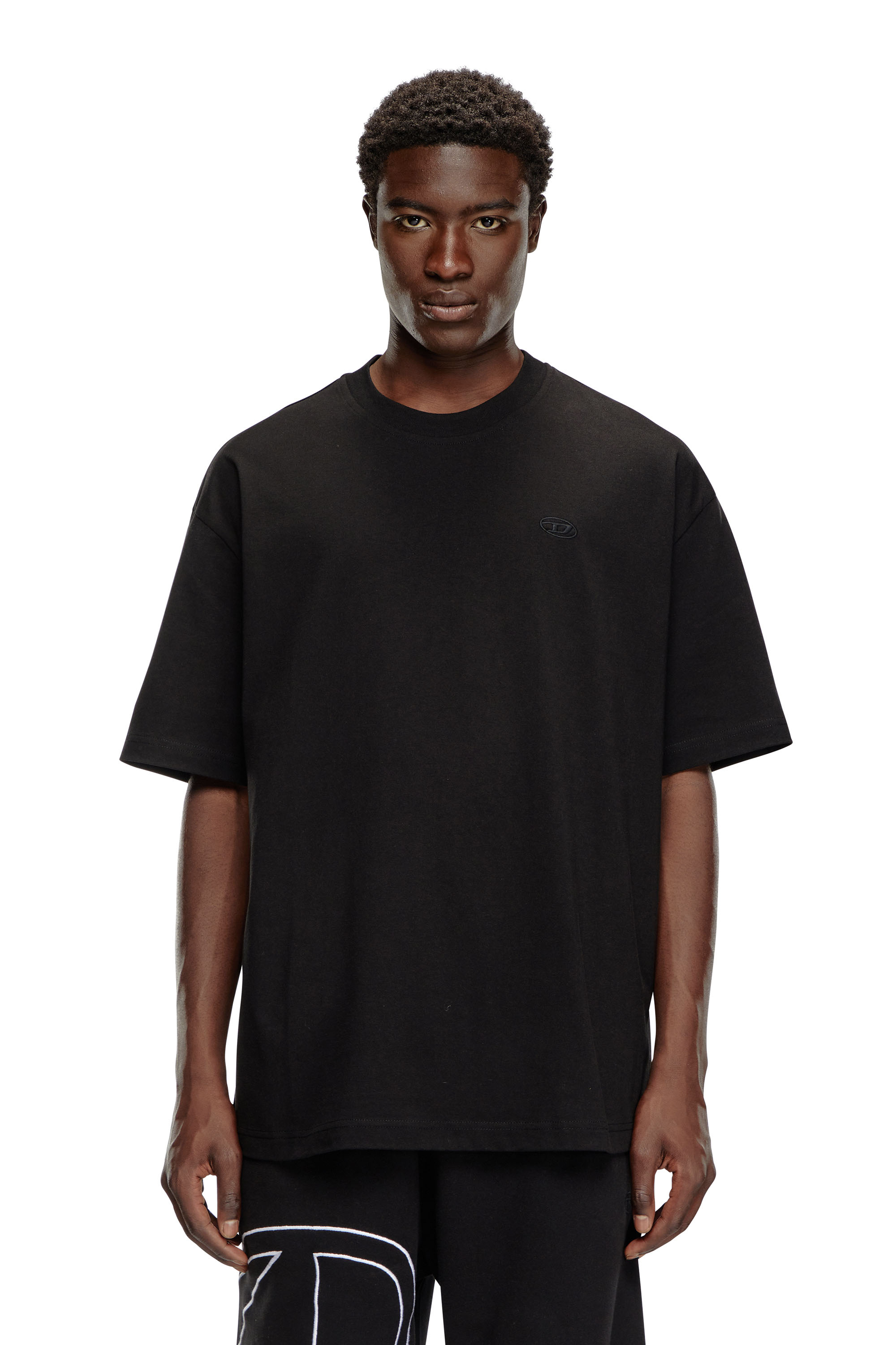Diesel - T-BOGGY-MEGOVAL-D, Black - Image 3