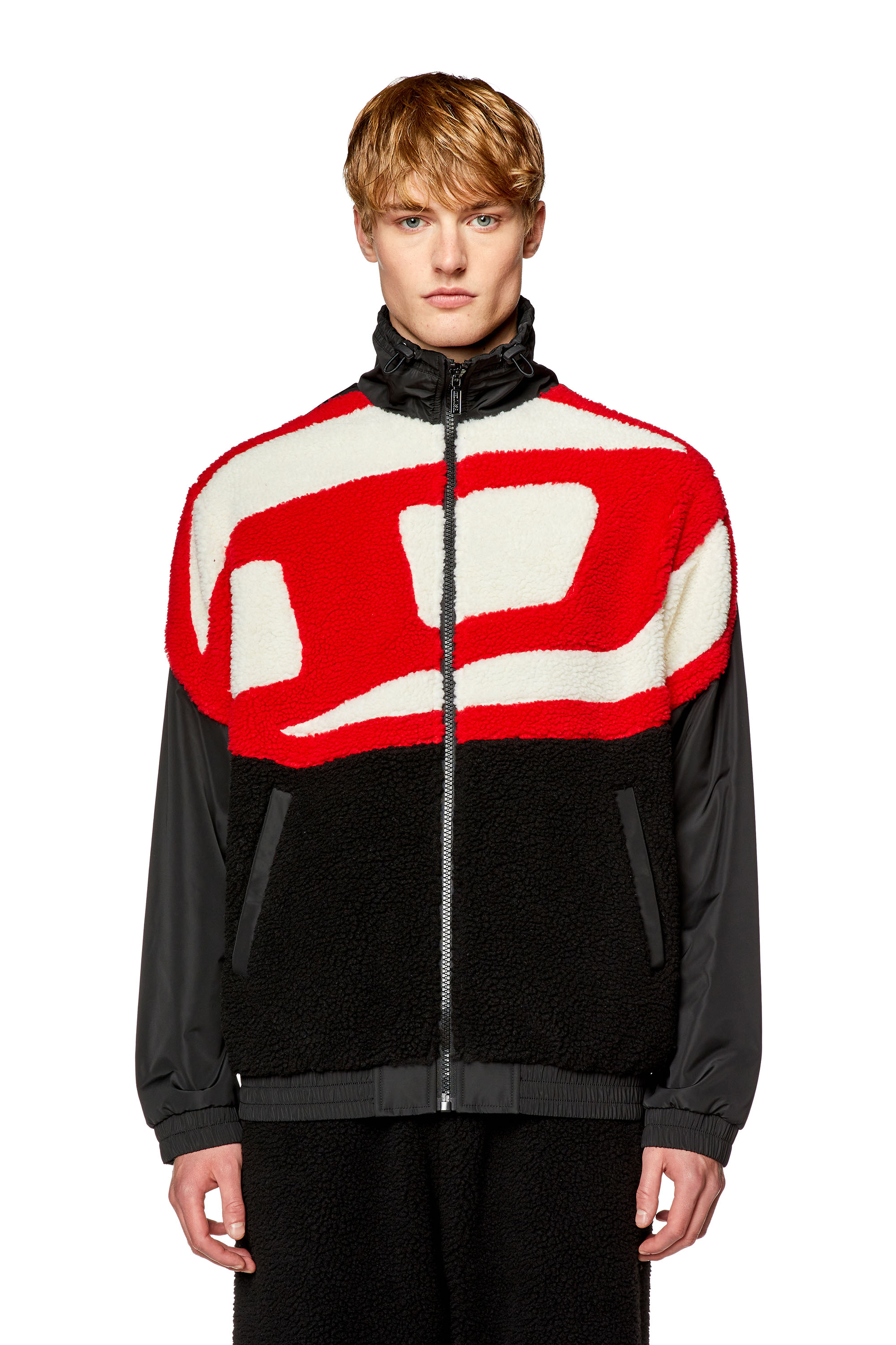 Diesel - S-OVADY, Black/Red - Image 3