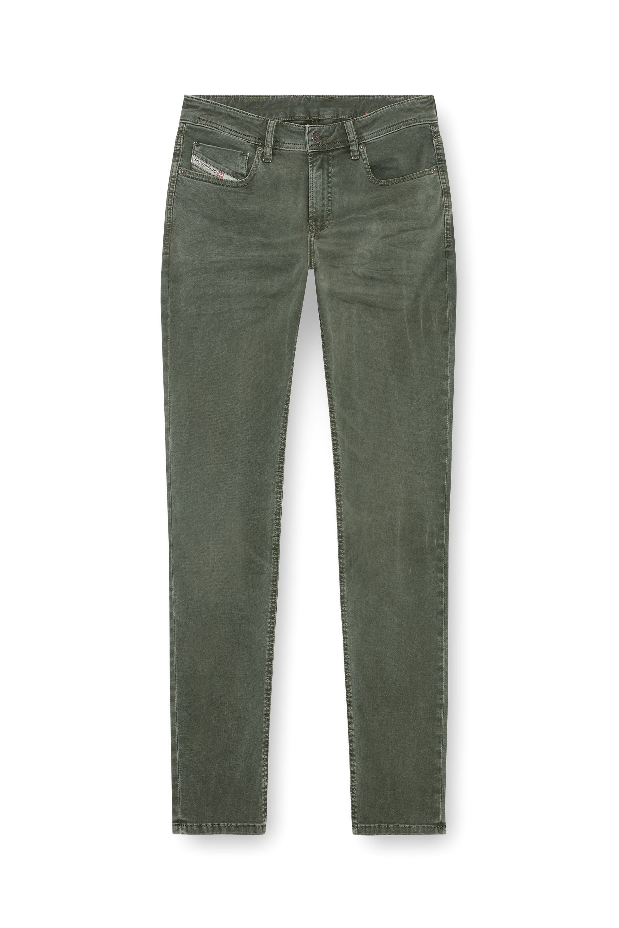 Diesel - Man's Skinny Jeans 1979 Sleenker 0ENAK, Green - 5