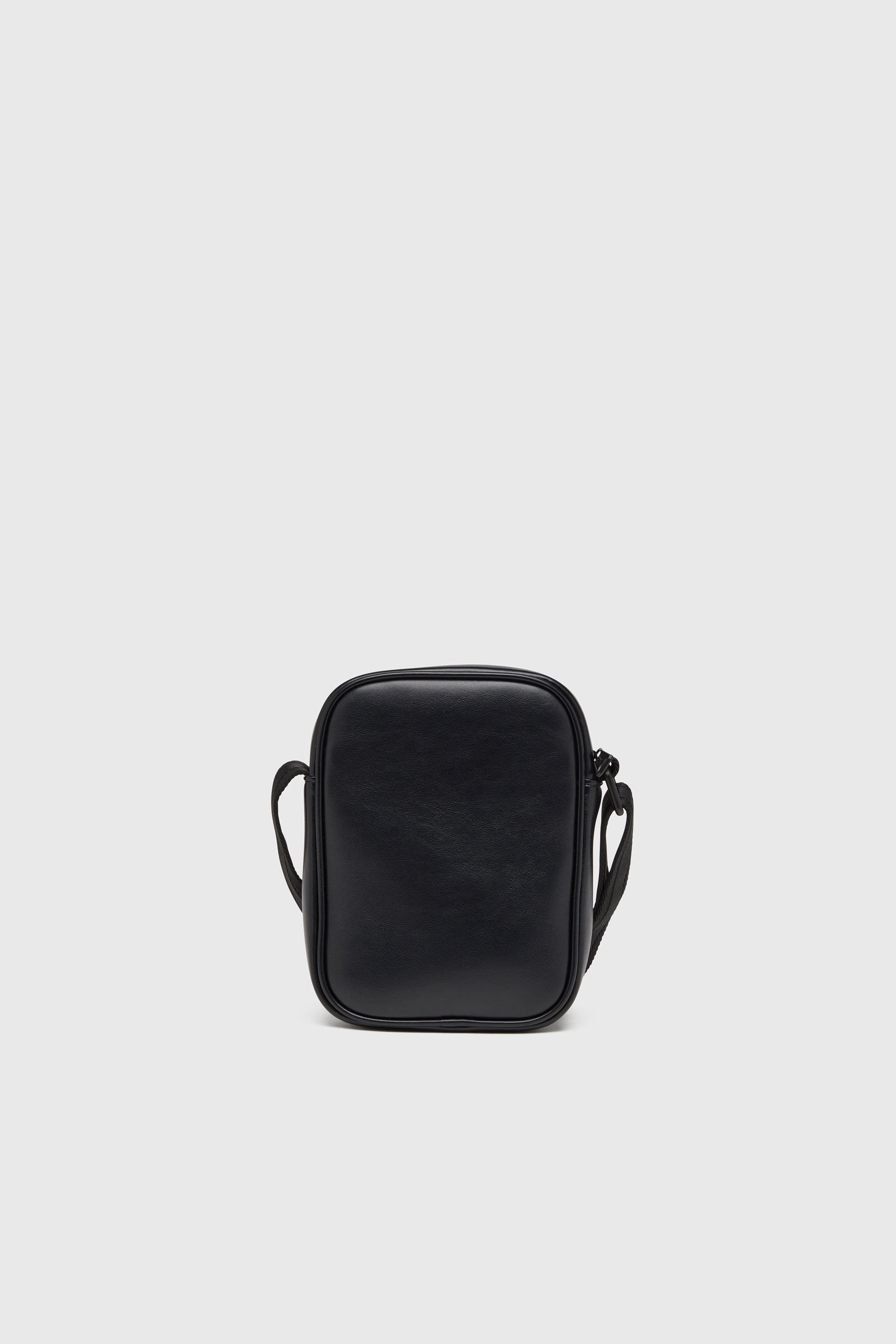 Diesel - HOLI-D CROSSBODY, Man's Holi-D-Crossbody bag in PU and neoprene in Black - 2