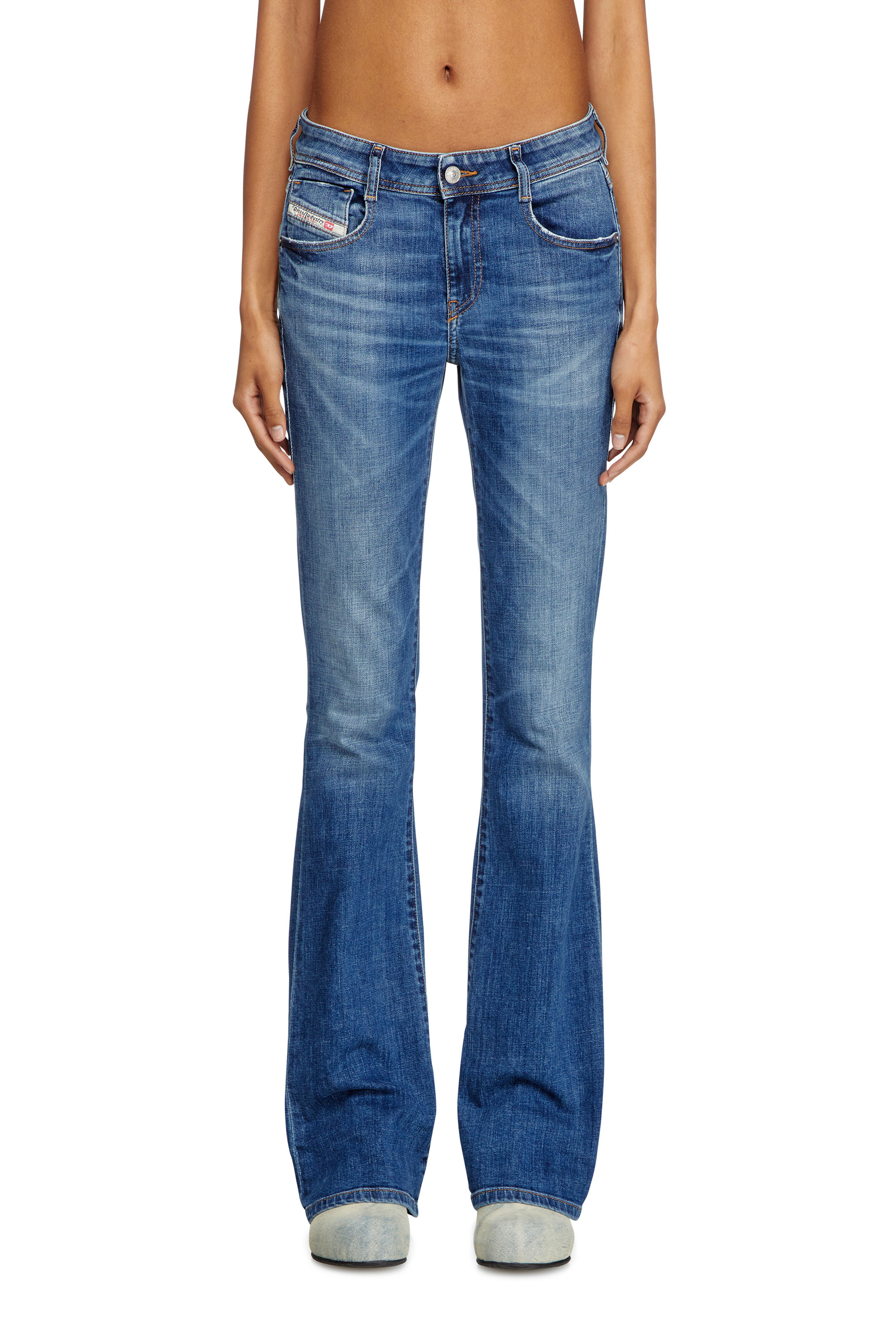 Diesel - Woman's Bootcut Jeans 1969 D-Ebbey 09J33, Medium blue - 2