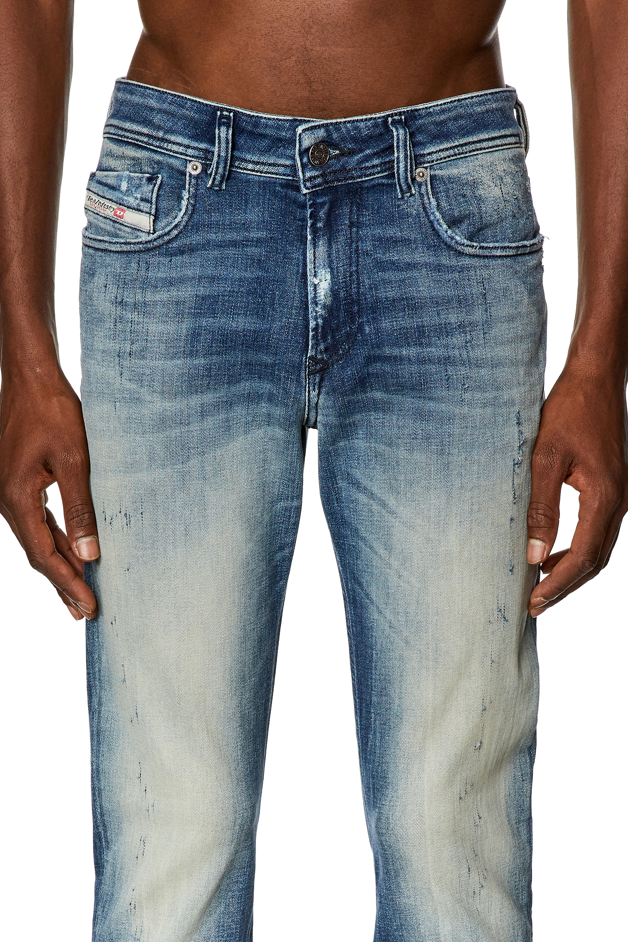 Diesel - Skinny Jeans 1979 Sleenker 09G87, Dark Blue - Image 3